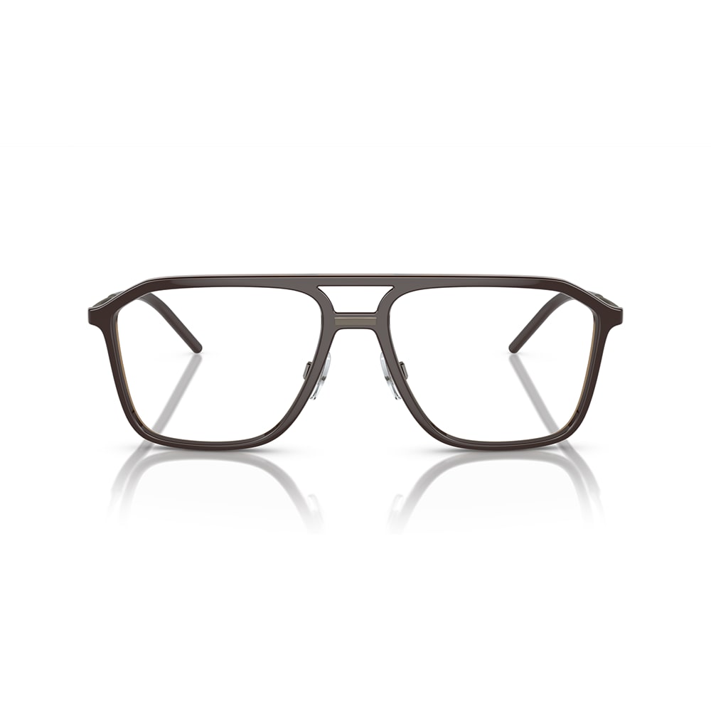 Dolce &amp; Gabbana Eyewear Glasses In Marrone