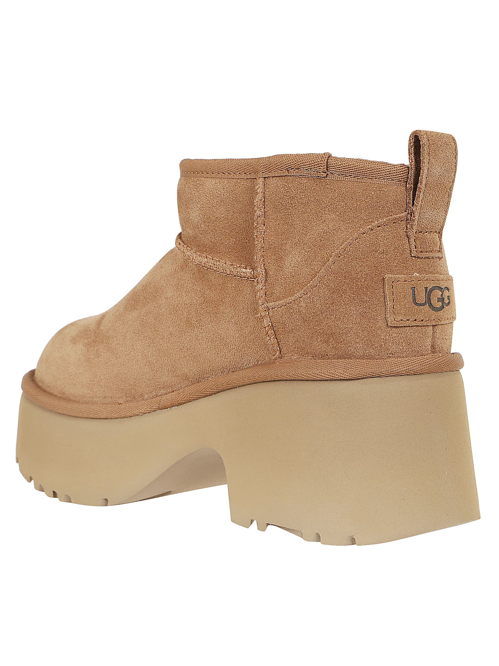 Shop Ugg W Classic Ultra Mini New Heights In Che Chestnut