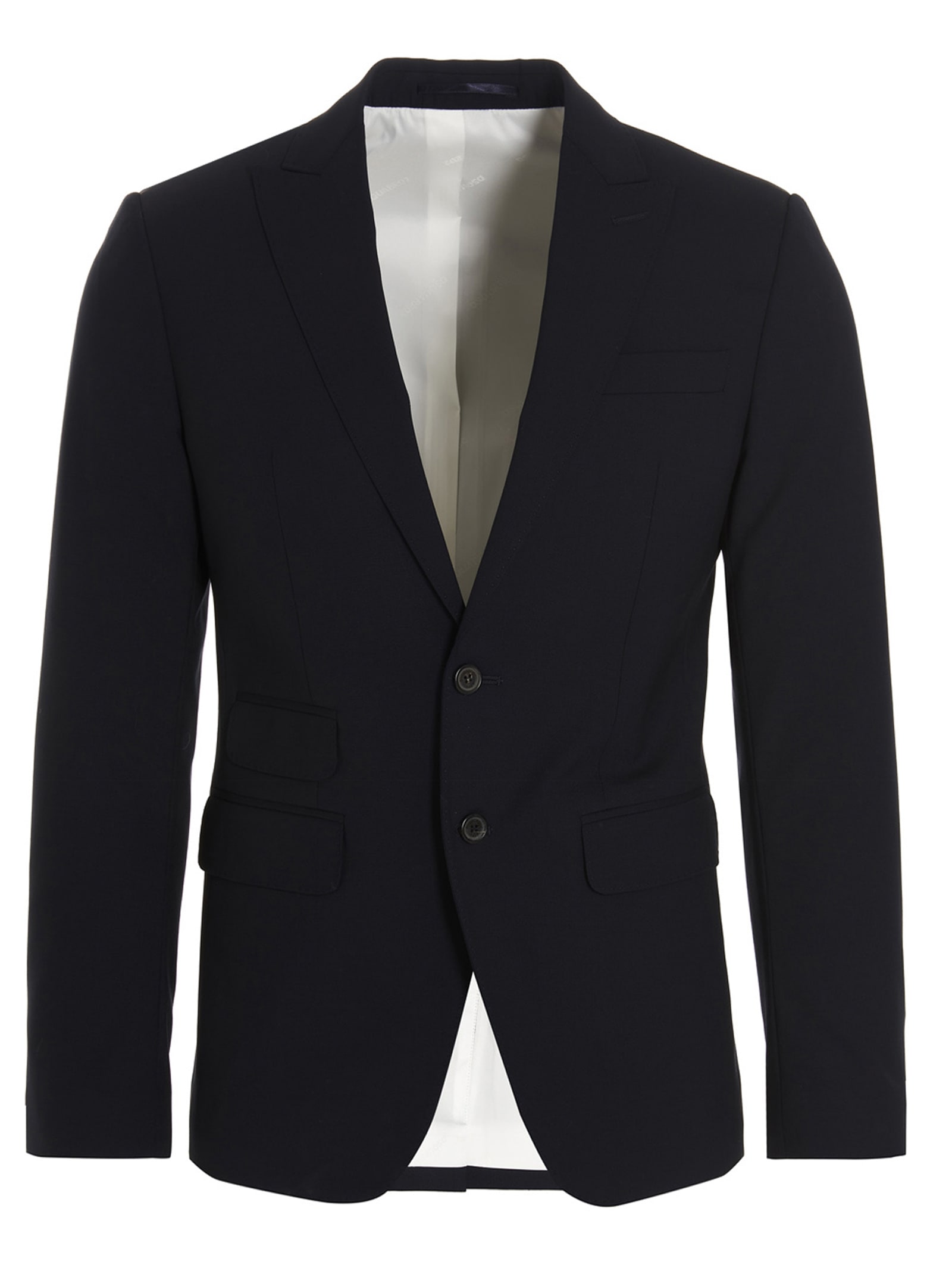 Shop Dsquared2 London Suit In Blu