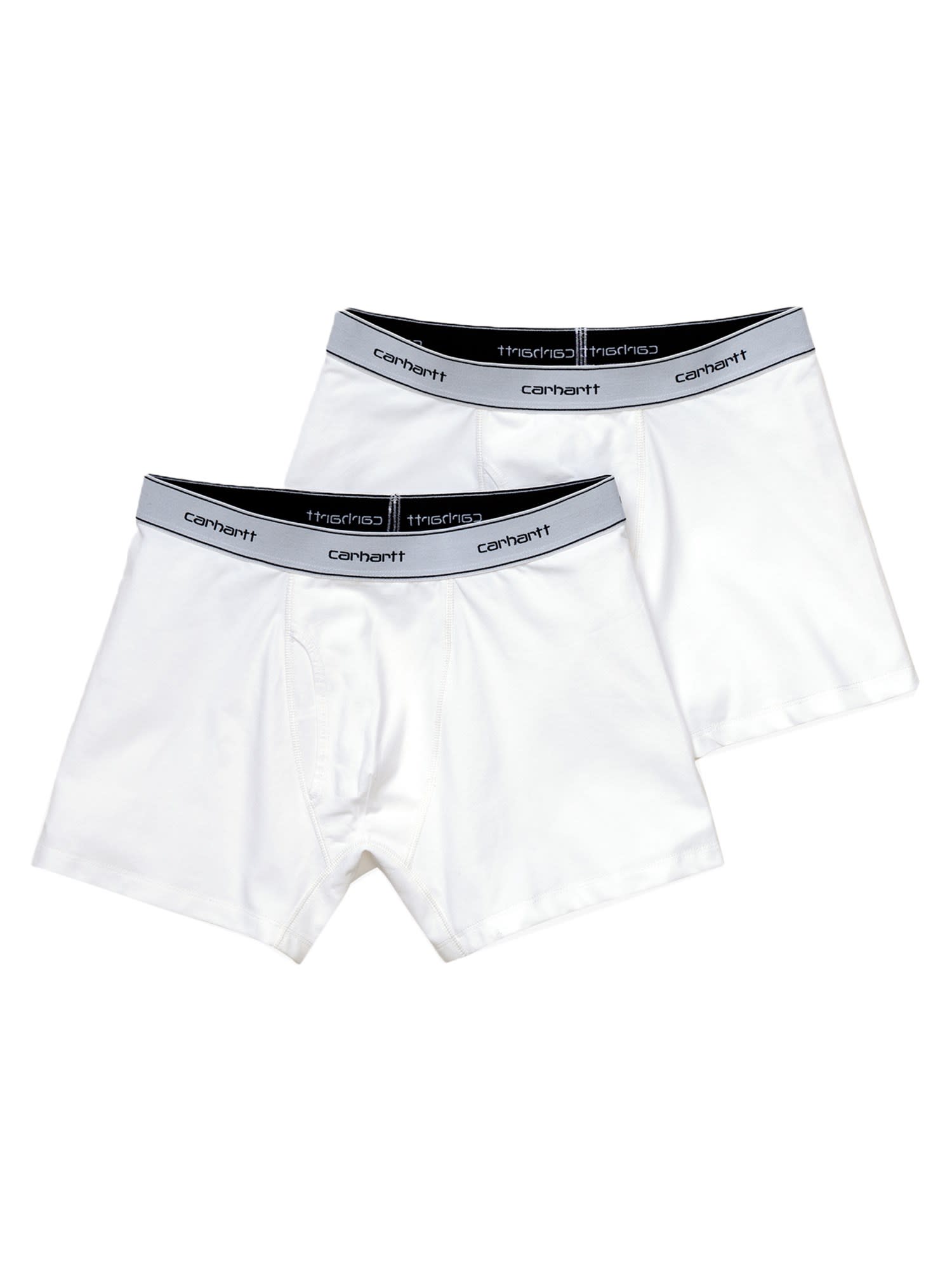 Carhartt Boxer Cotton Trunk Blanc In Bianco