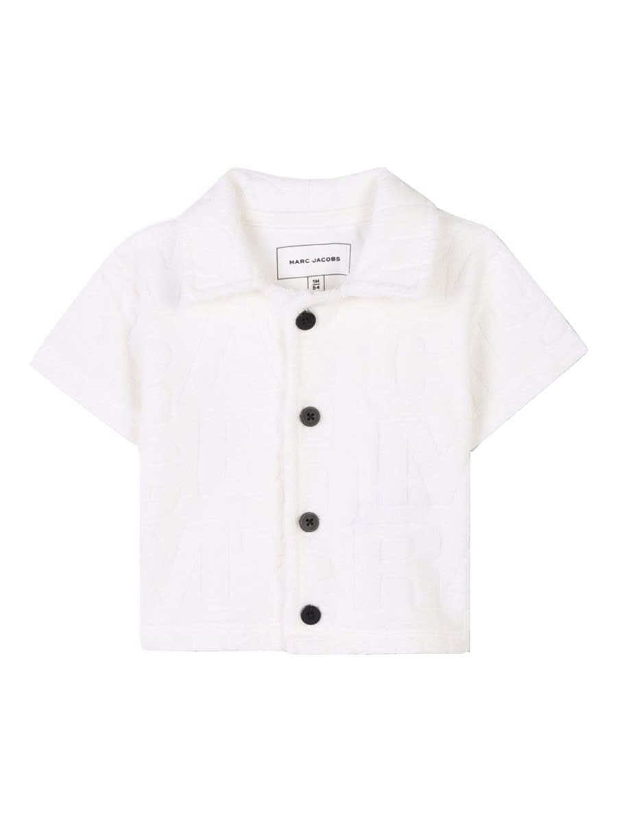 Marc Jacobs Polo Shirt Set With Shorts In White