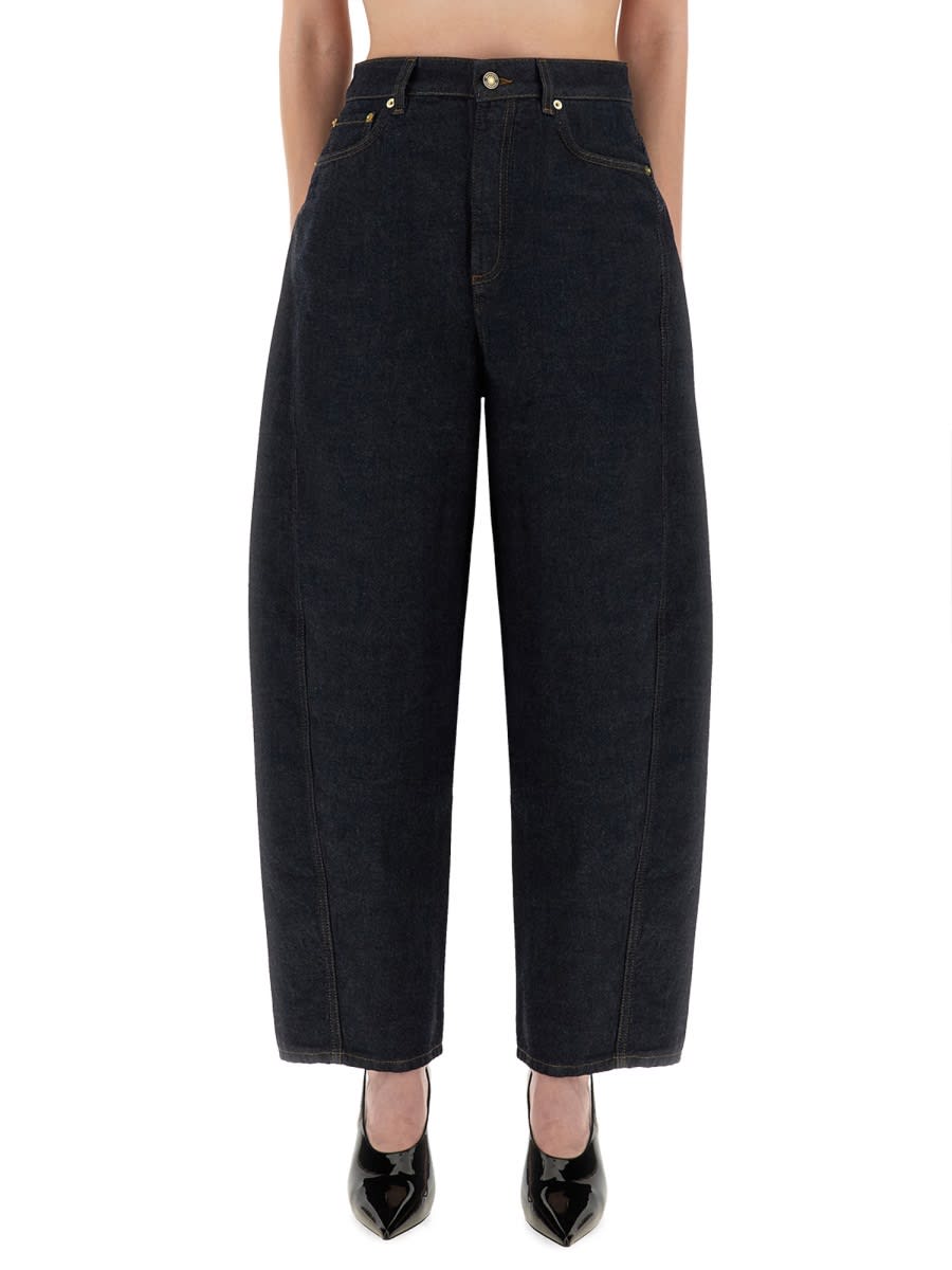 Givenchy Cocoon Denim Pants Jeans Blue In Blue
