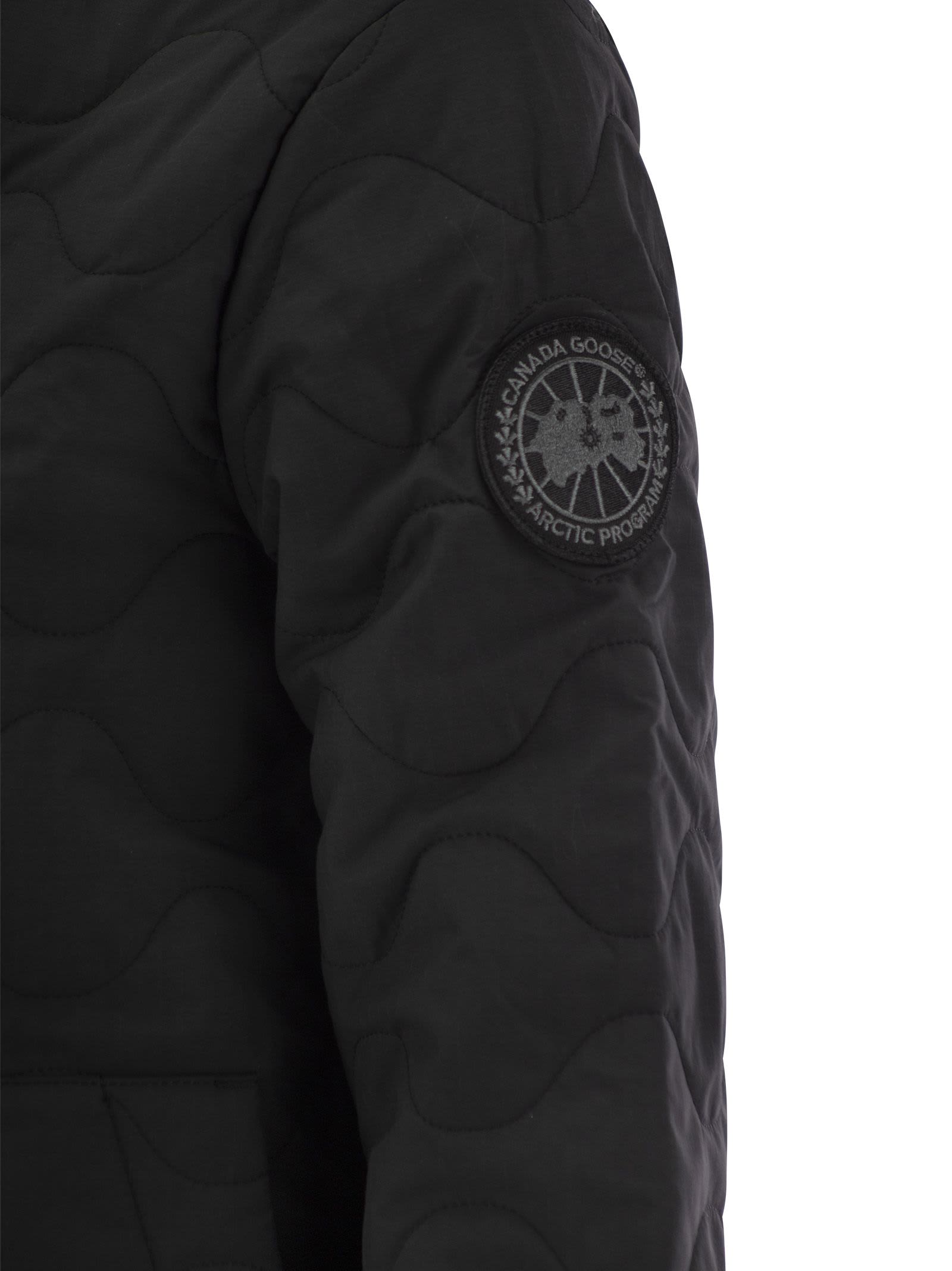 Shop Canada Goose Annex Liner - Reversible Jacket With Black Badge