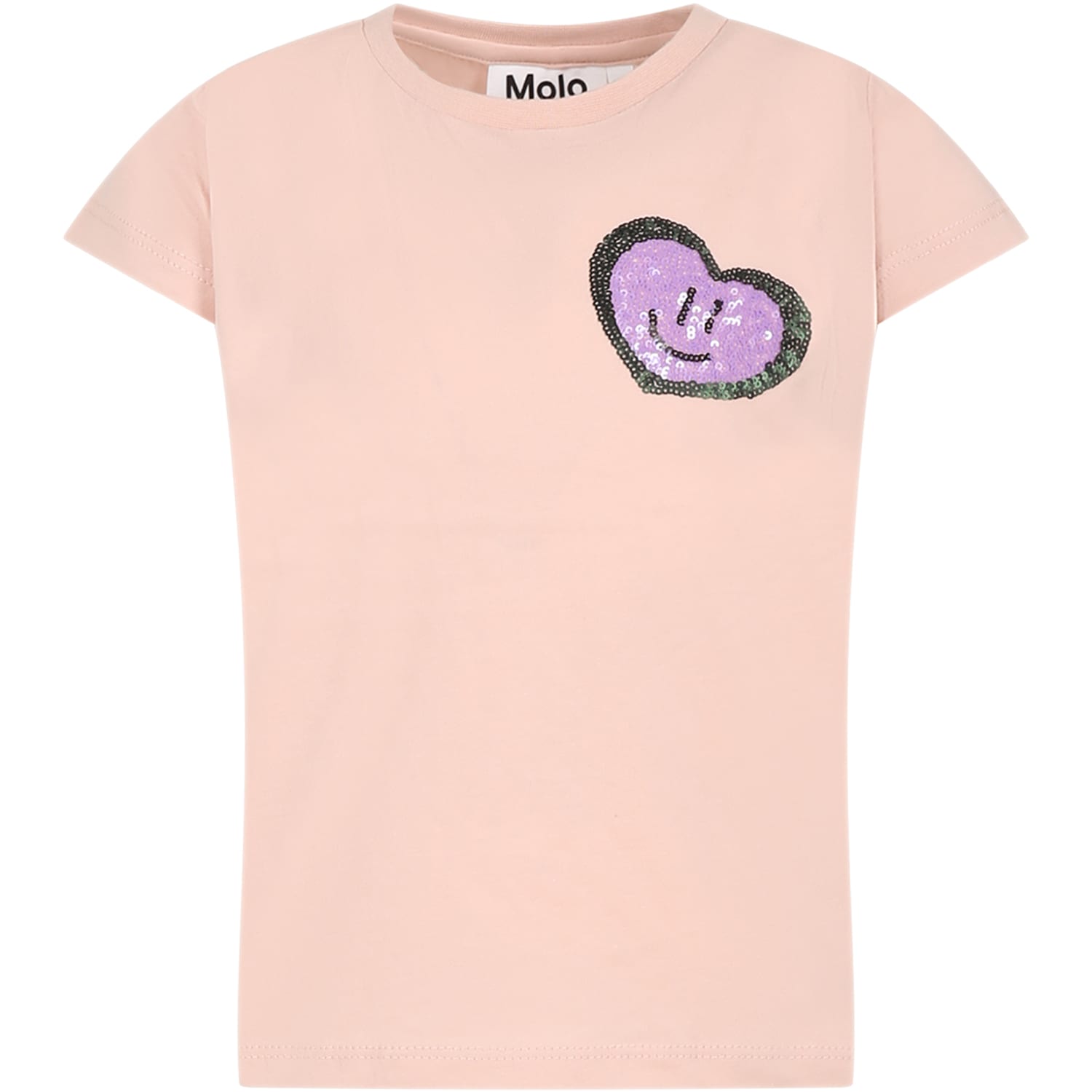 Molo Kids Rosa Maglietta Per Bambini In Pink