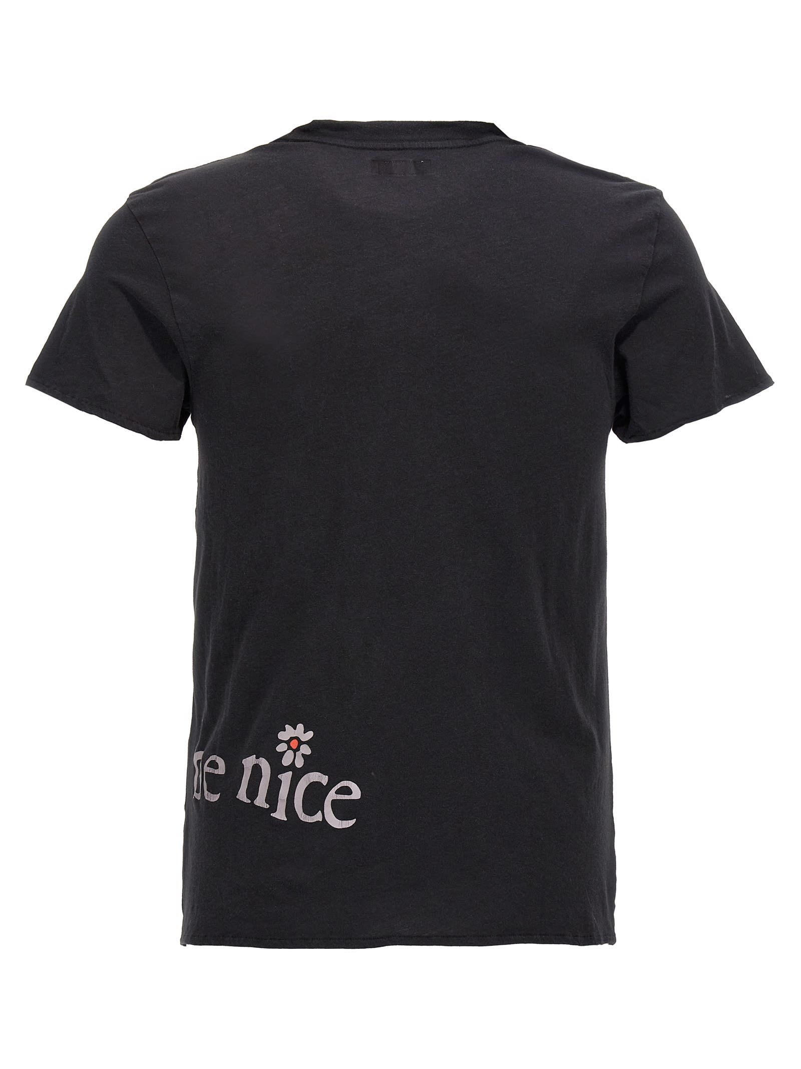 Shop Erl Venice T-shirt In Black