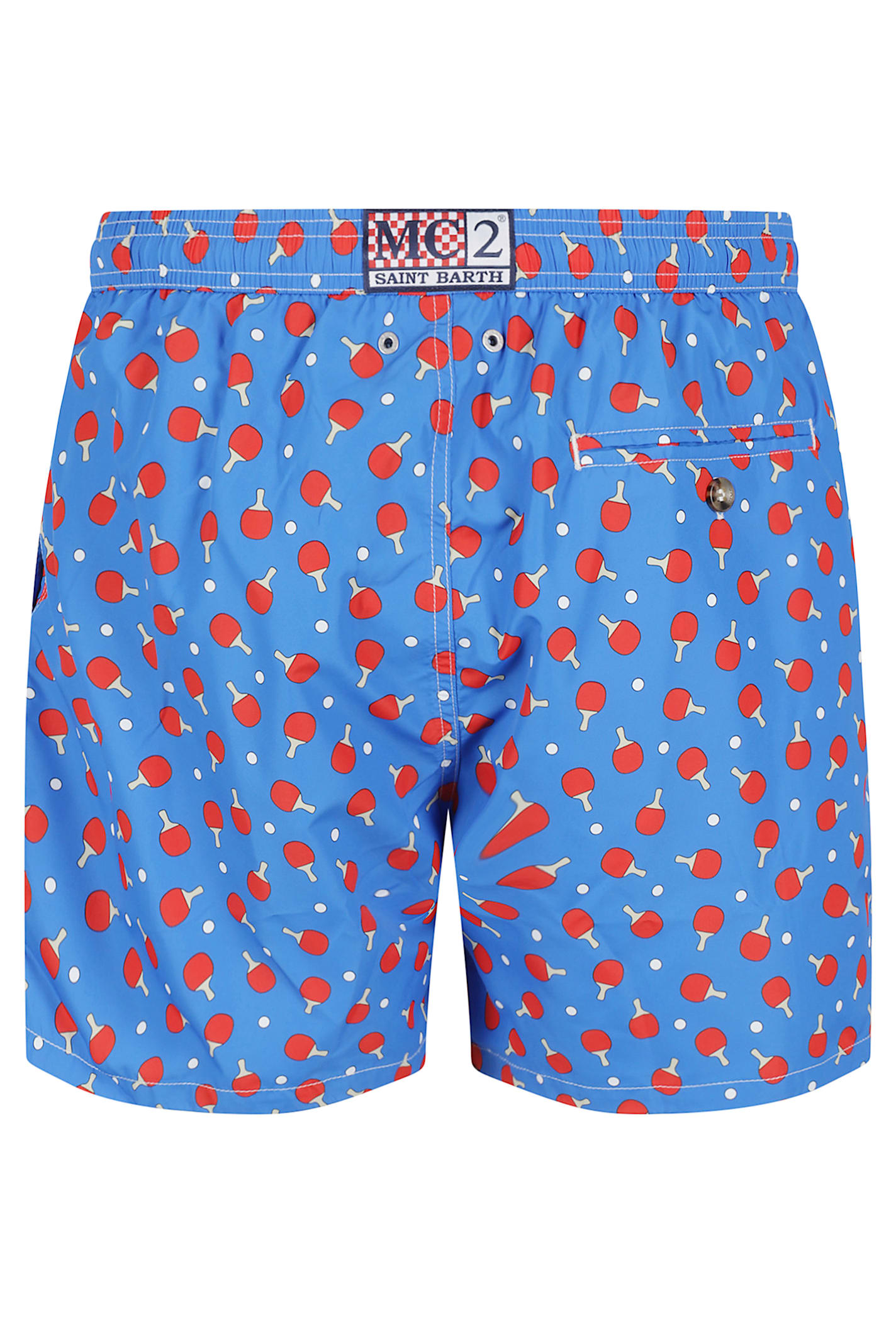 Mc2 Saint Barth Ultralight Swim Short In Blue