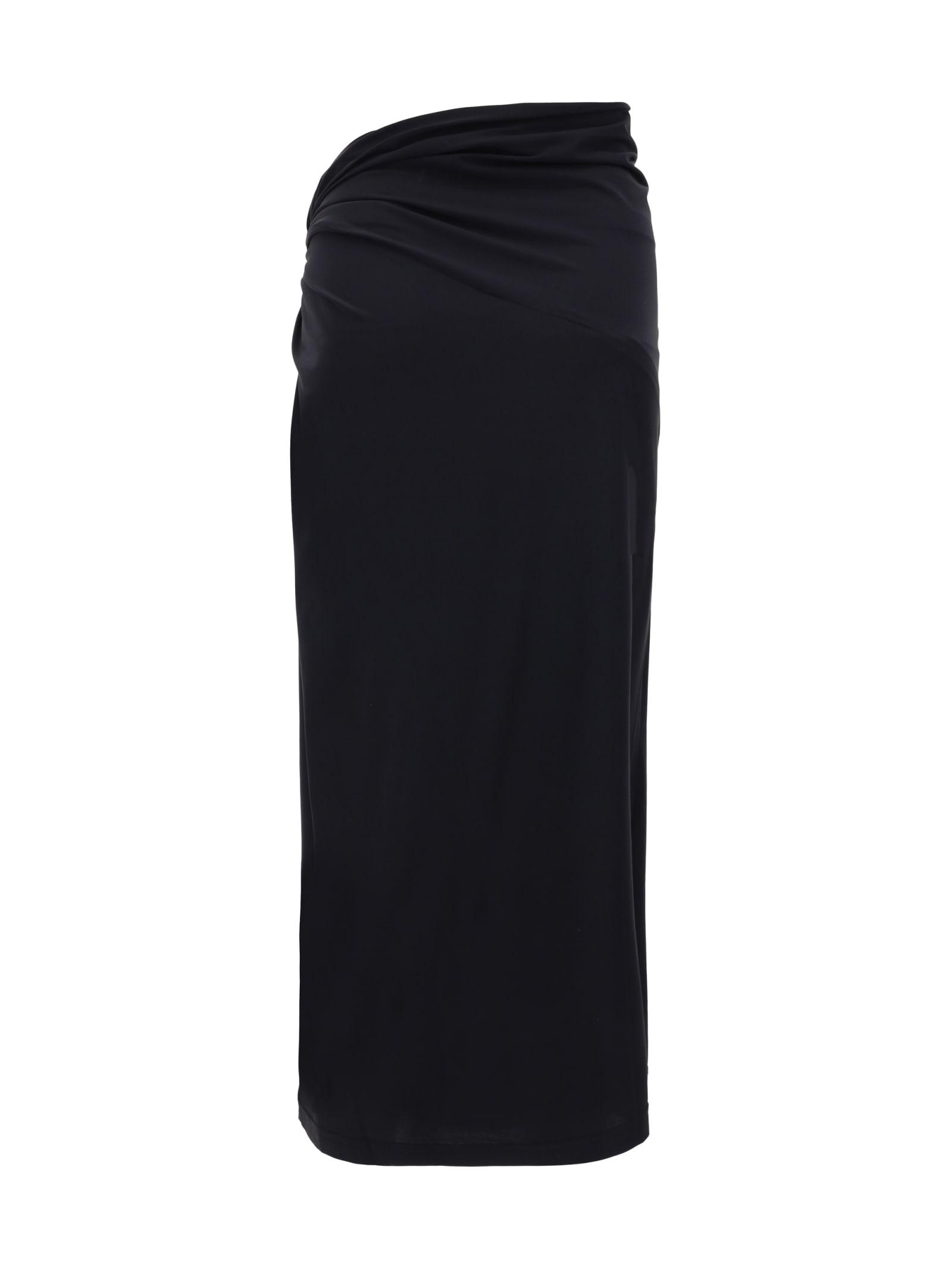 Shop Atlein Skirt In Black
