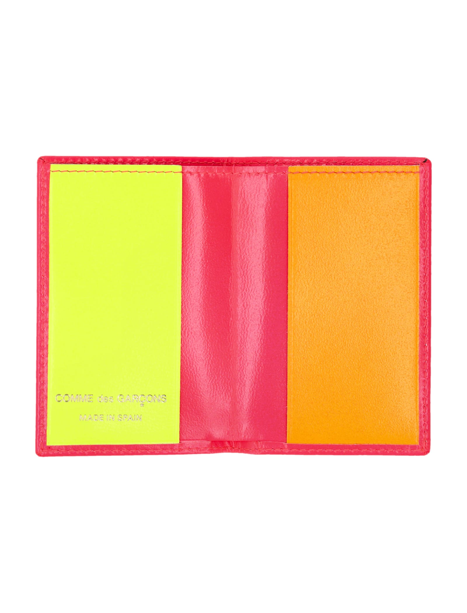 COMME DES GARÇONS SUPER FLUO BIFOLD CARDHOLDER 