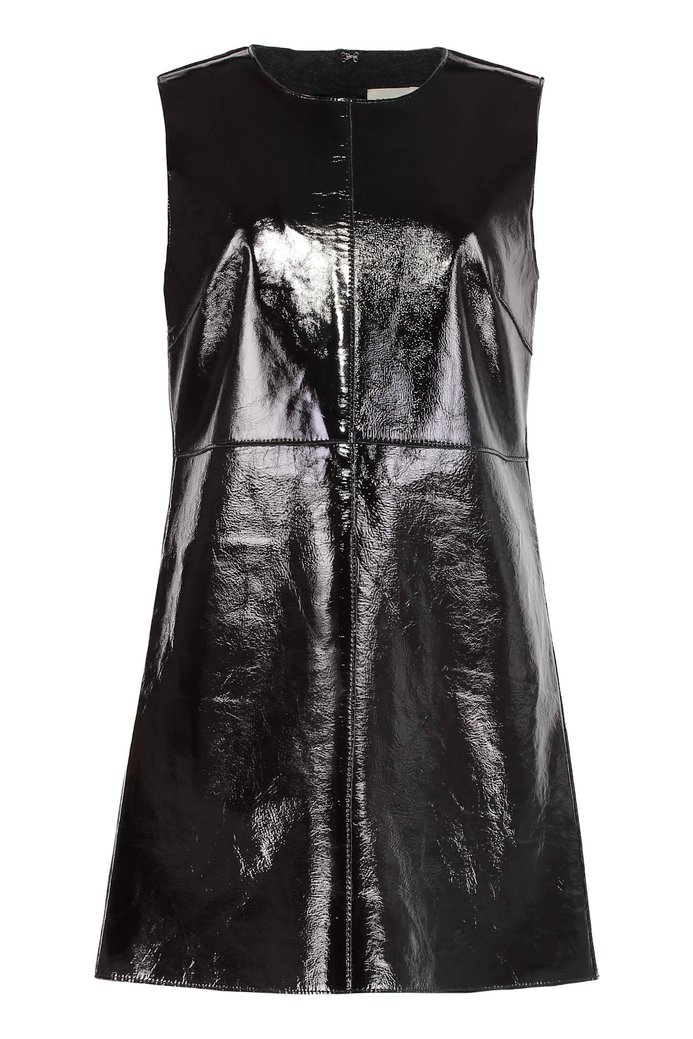 Parosh Marilyn Leather Dress