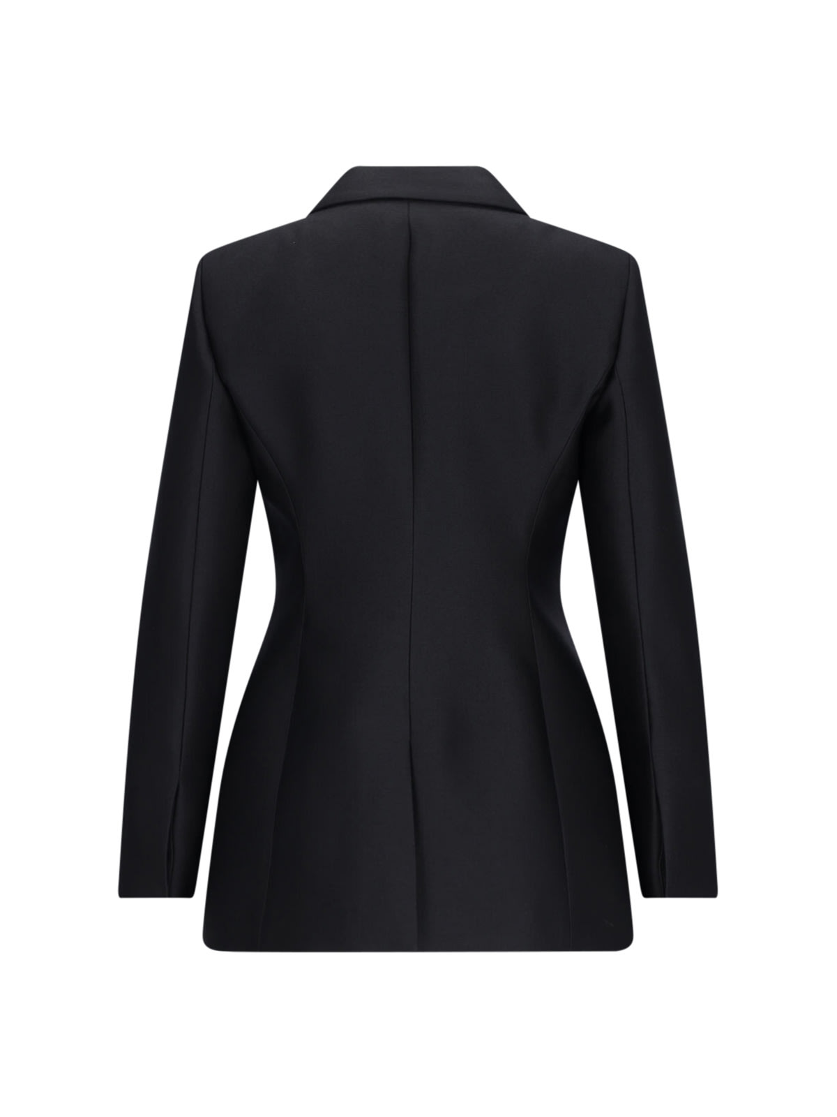 Shop Gucci Double-breasted Wool And Silk Jacket