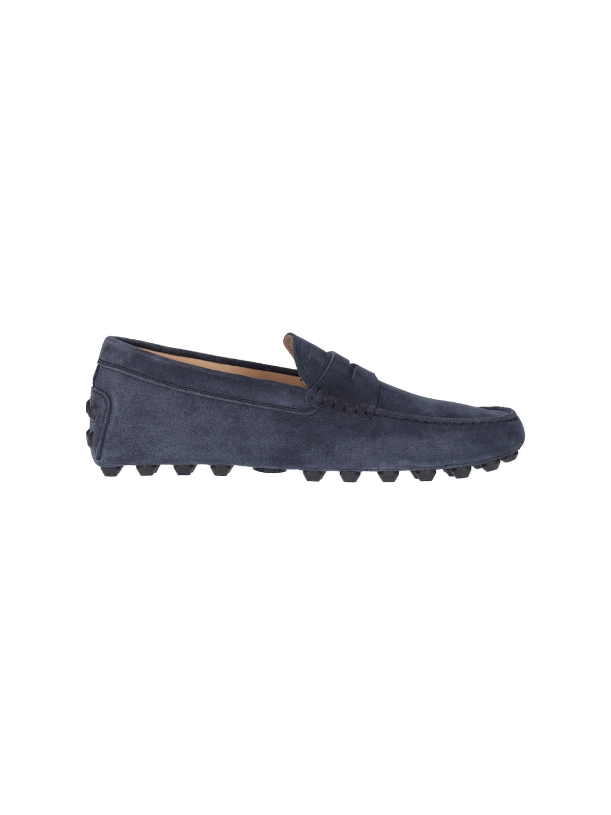 Shop Tod's Gommino Loafers In Blue