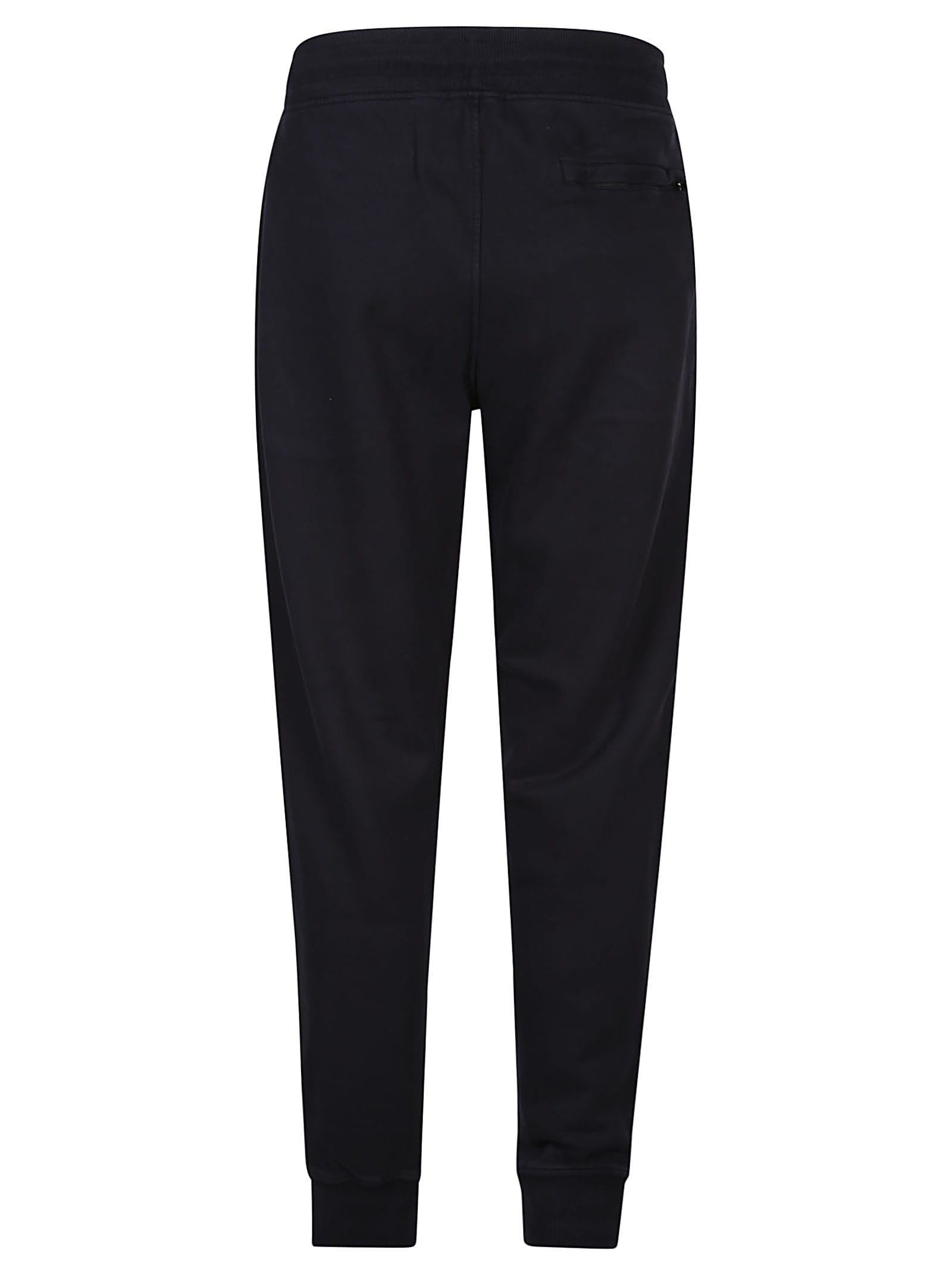 Shop C.p. Company Diagonal Logo Sweatpant In Total Eclipse