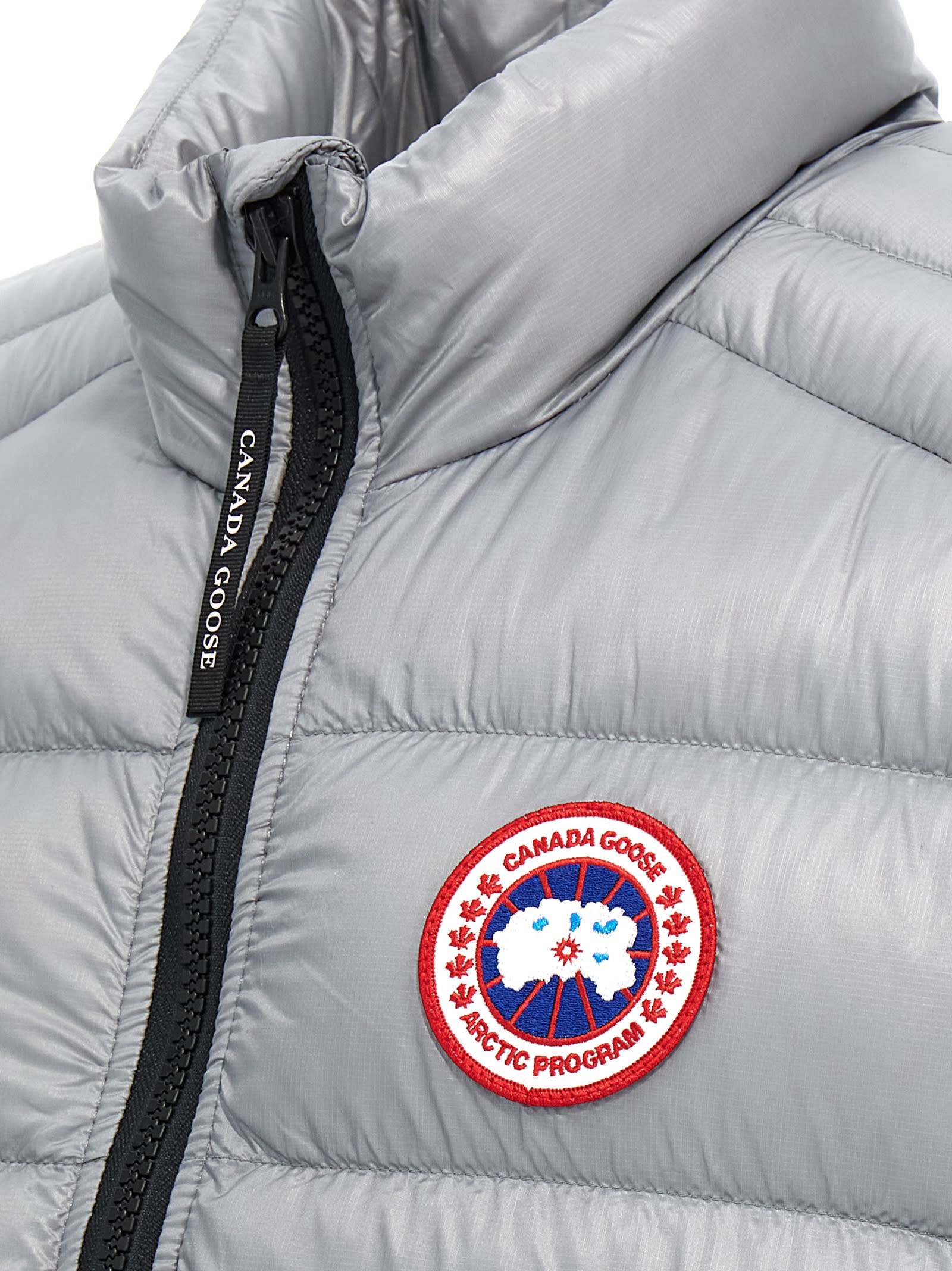 Shop Canada Goose Crofton Vest In Gray