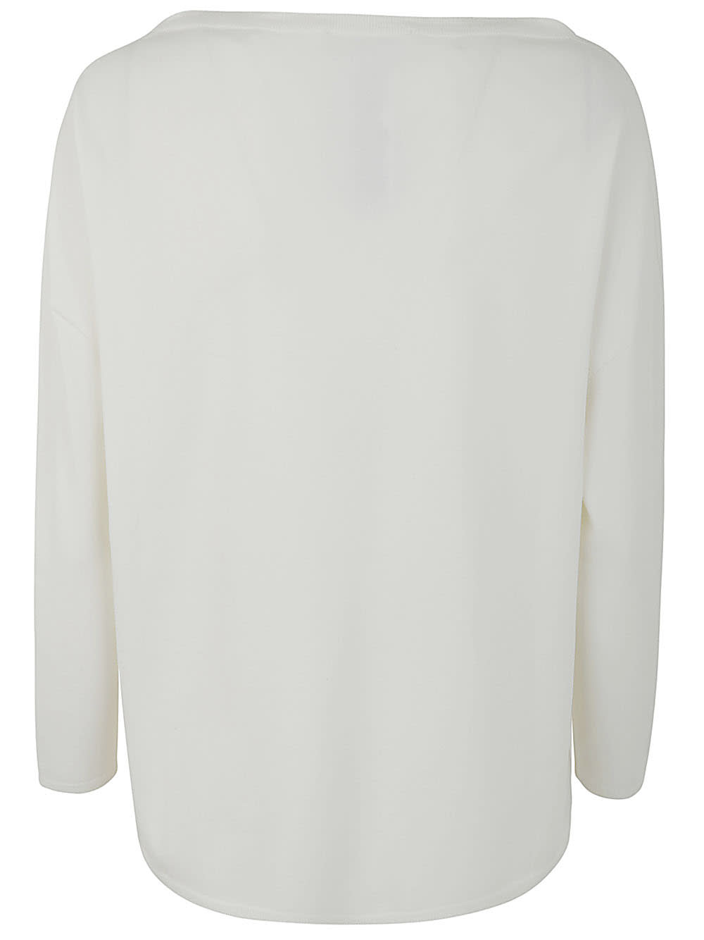 Shop Liviana Conti Crew Neck Sweater In White