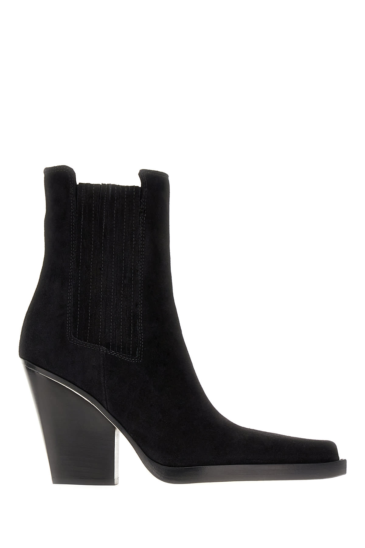 Shop Paris Texas Black Suede Dallas Ankle Boots