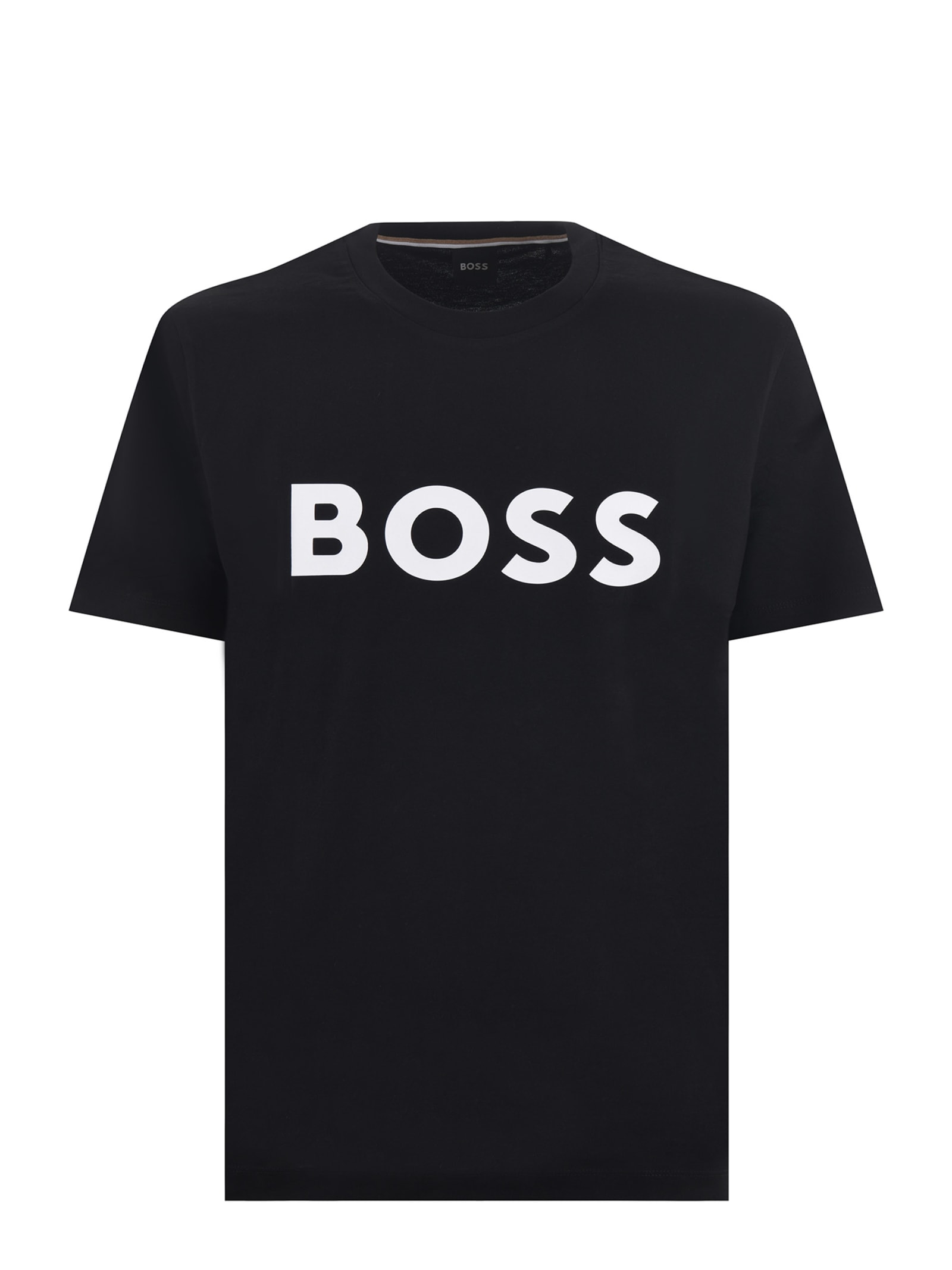 Shop Hugo Boss Boss T-shirt In Nero