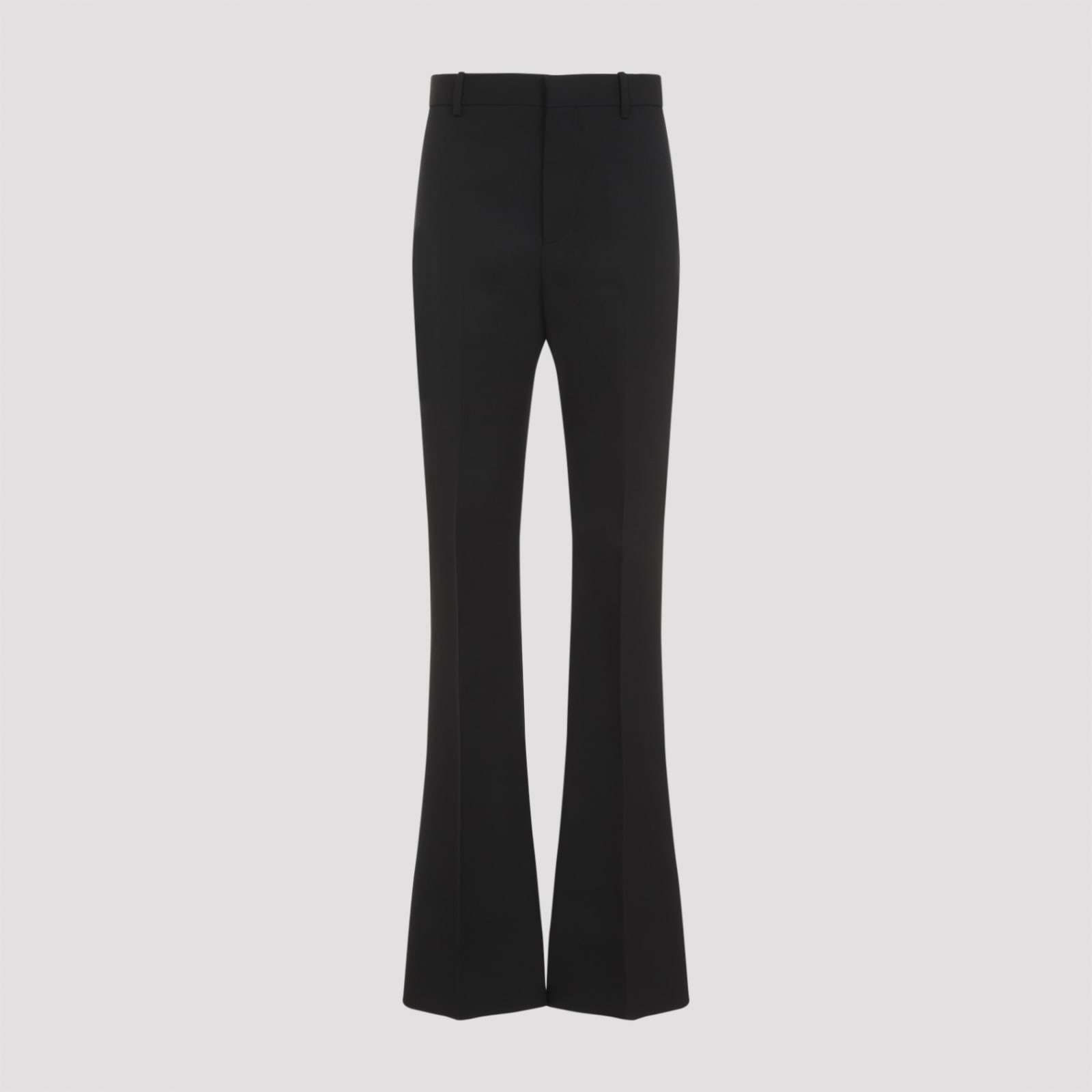 Bottega Veneta Flared Trousers In Black
