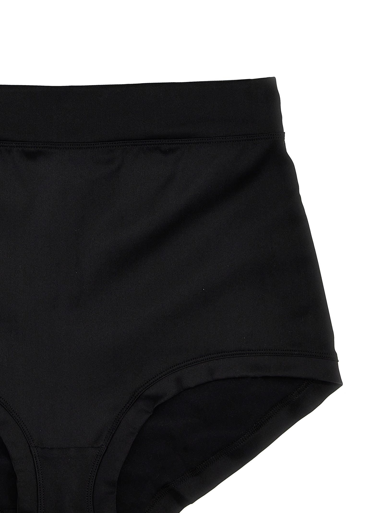Eres High-waisted Seamless Elastic Waistband Briefs In Black