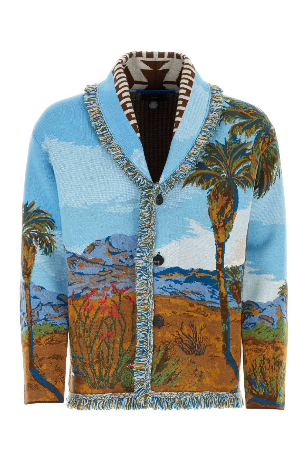 Embroidered Cotton Blend Land Of Dreams Cardigan