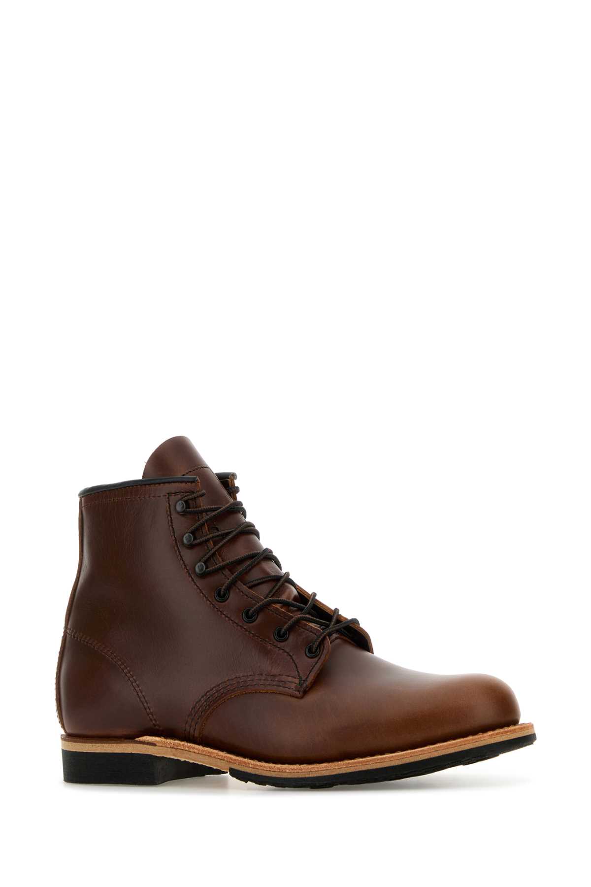 Shop Red Wing Caramel Leather Ankle Boots In Cigarexcalibur