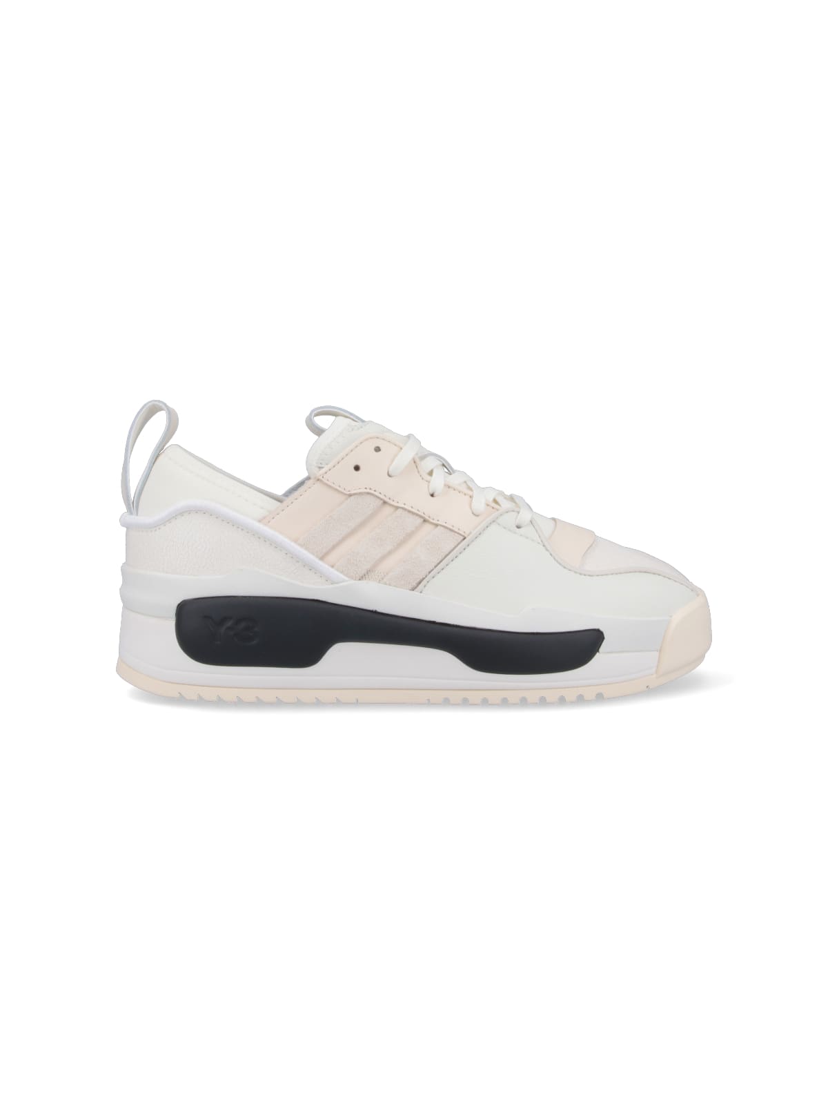 Shop Y-3 Rivarly Sneakers In White