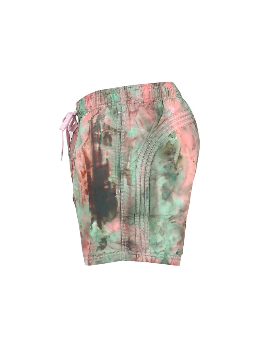 Sundek Abstract Pattern Swimsuit In Multicolour