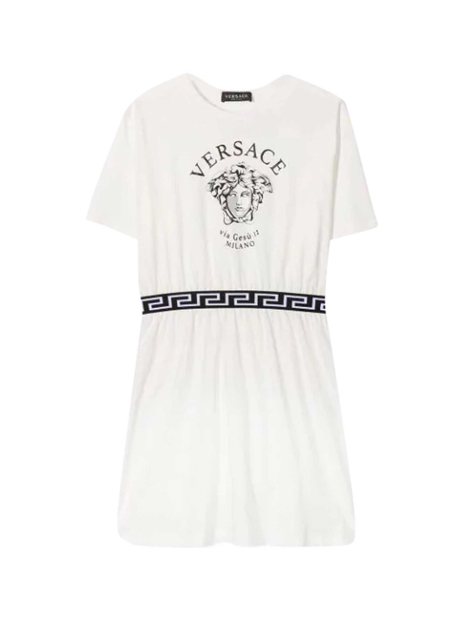 Versace Young White Dress