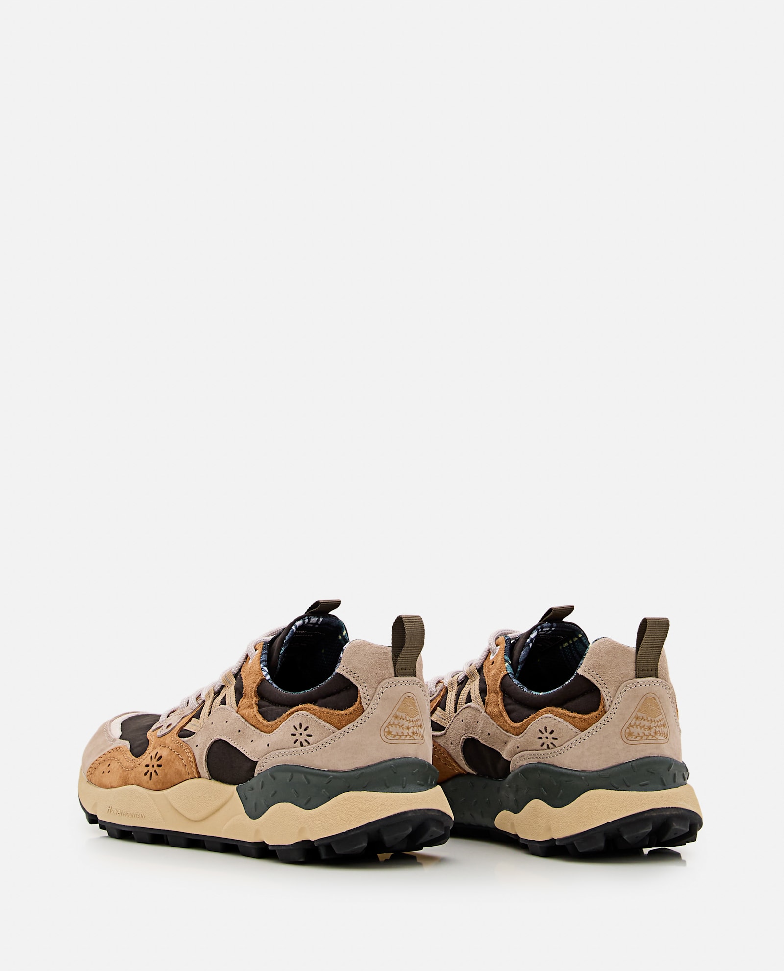 Shop Barbour Flower Mountain Yamano 3 Sneakers In Multicolour