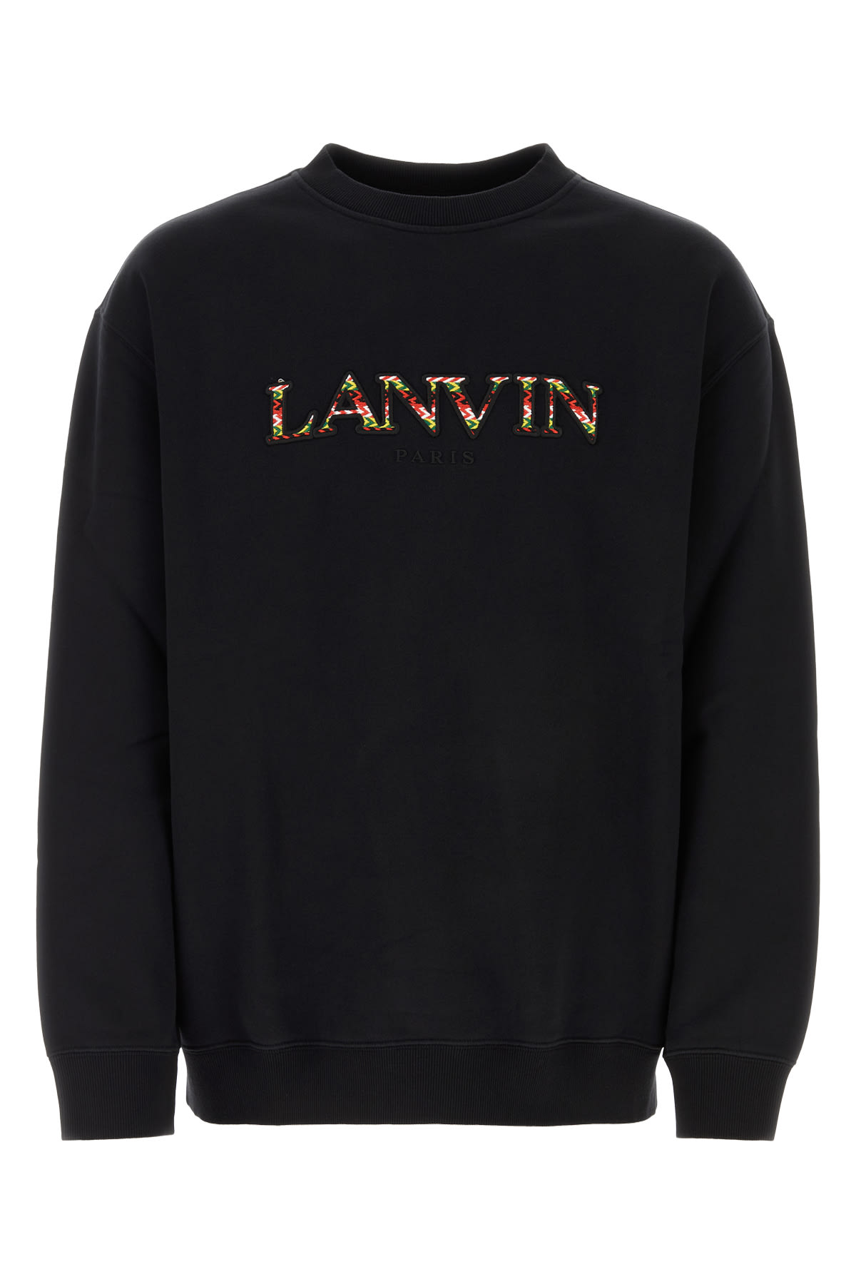 Shop Lanvin Felpa In Black