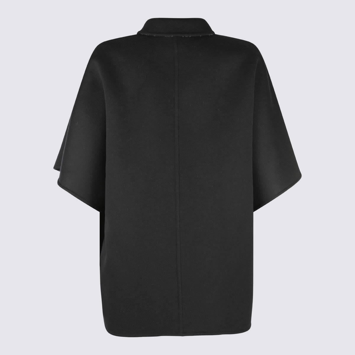 Shop Gucci Black Wool Coat