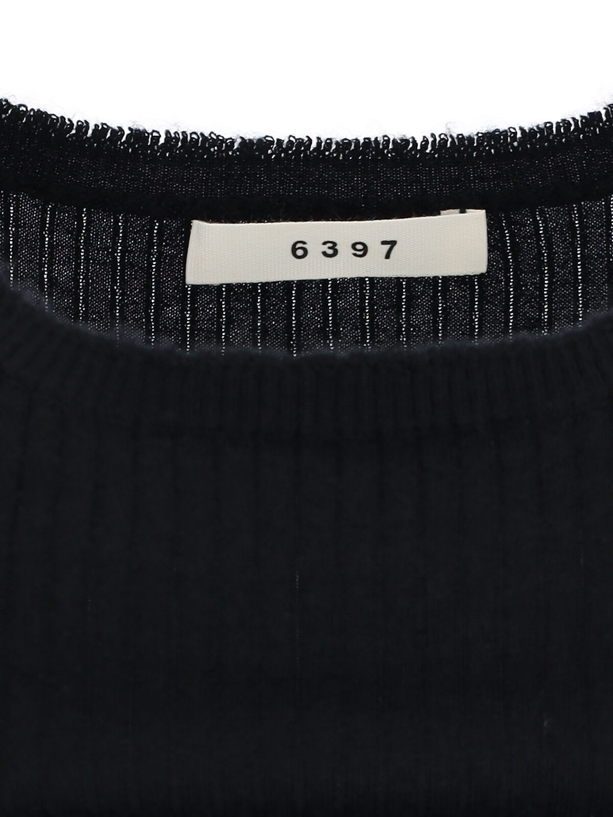 6397 Tank Top In Maglia In Black