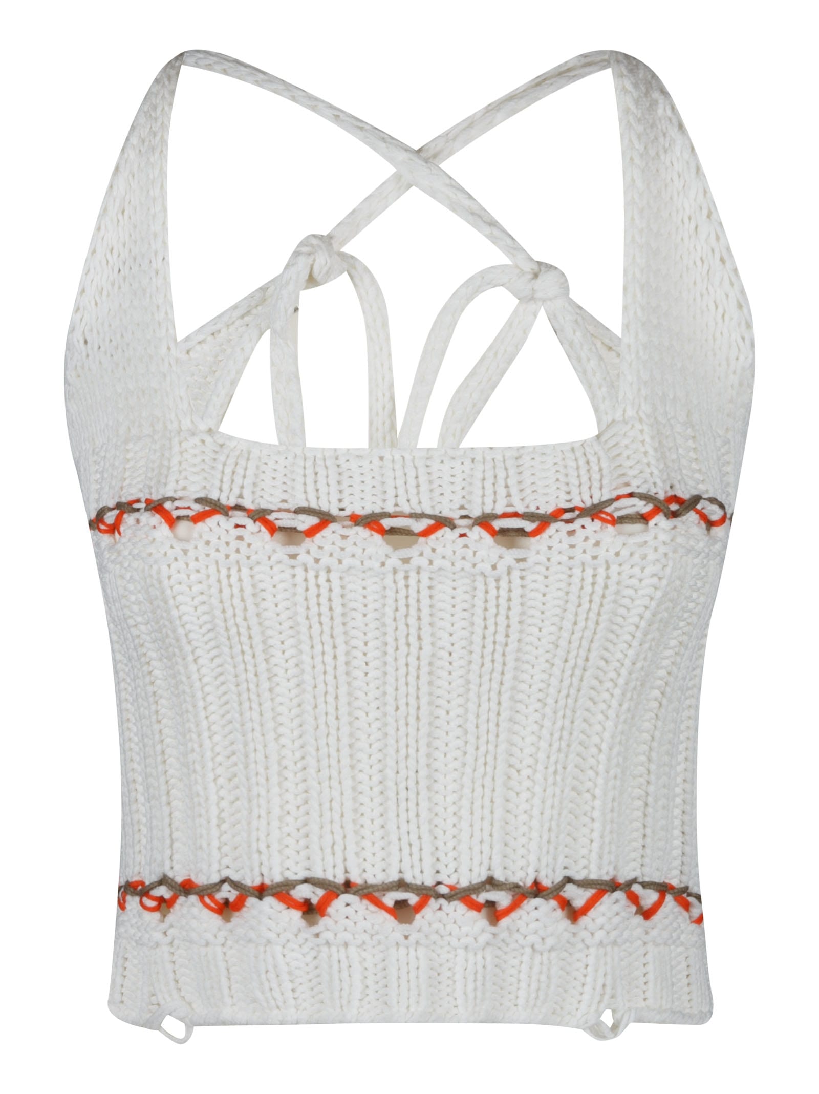 Maison Flaneur Ribbed Tank Top