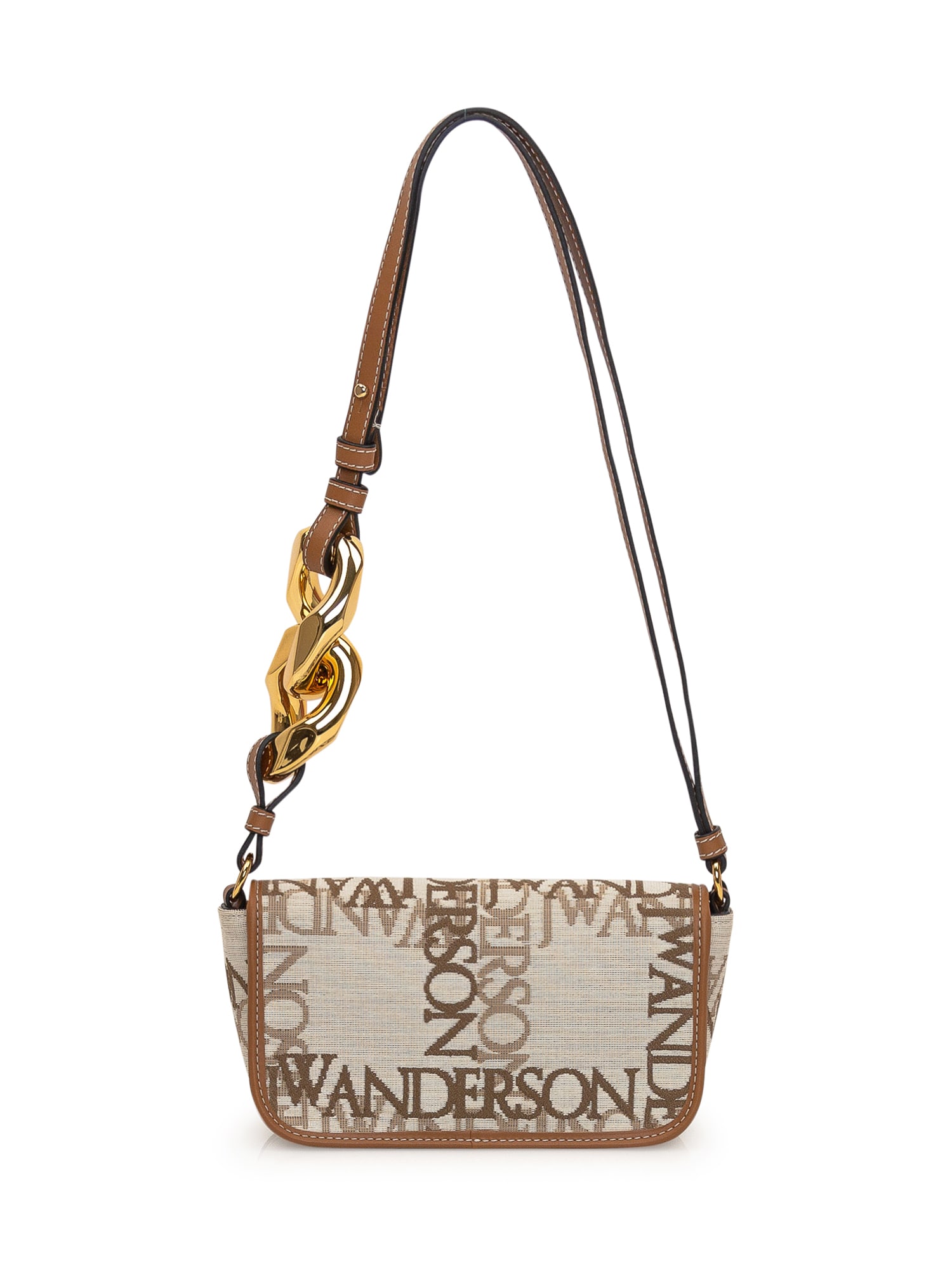 Jw Anderson Chain Baguette Bag In 104