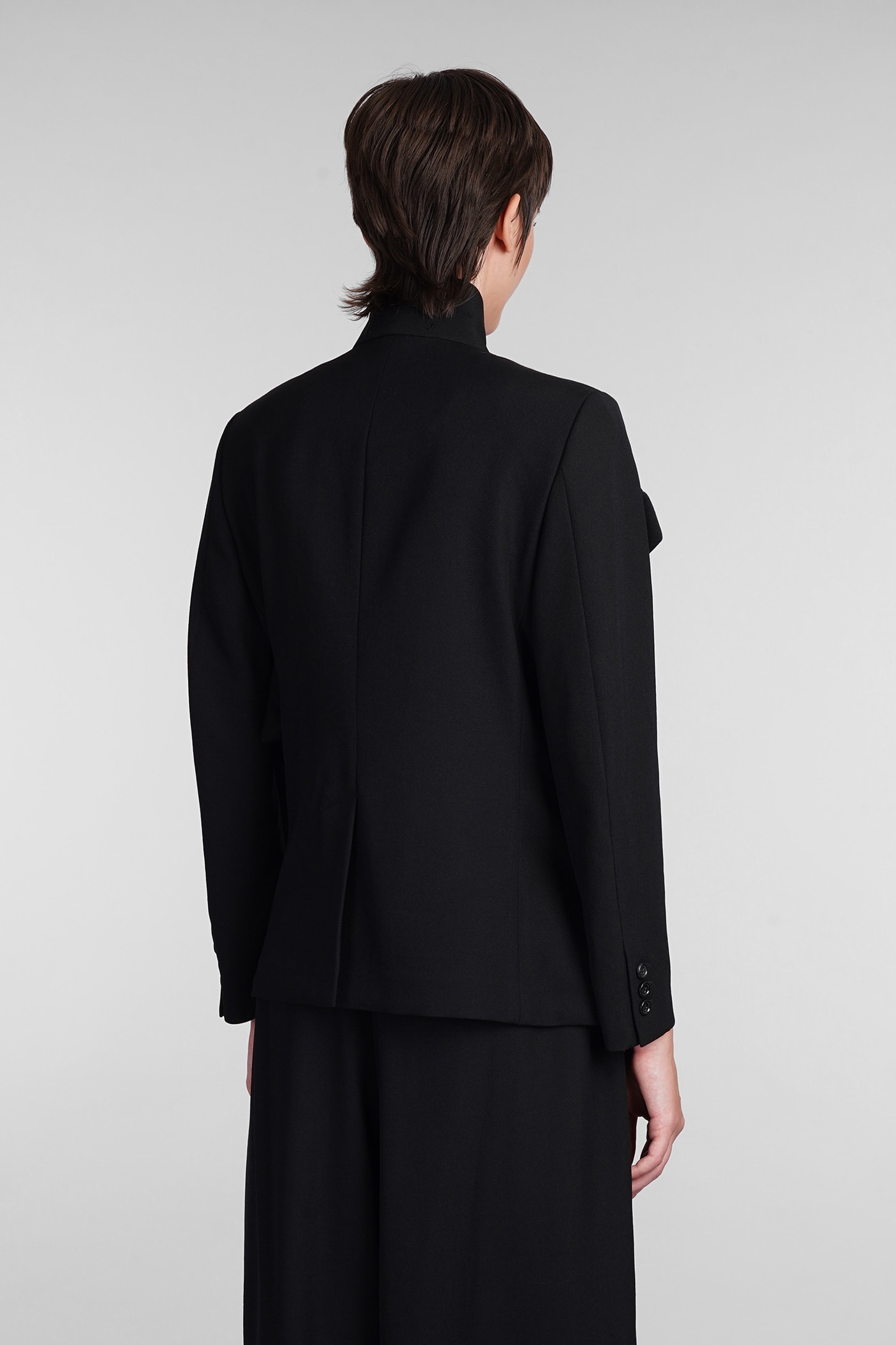 Shop Comme Des Garçons Blazer In Black Wool