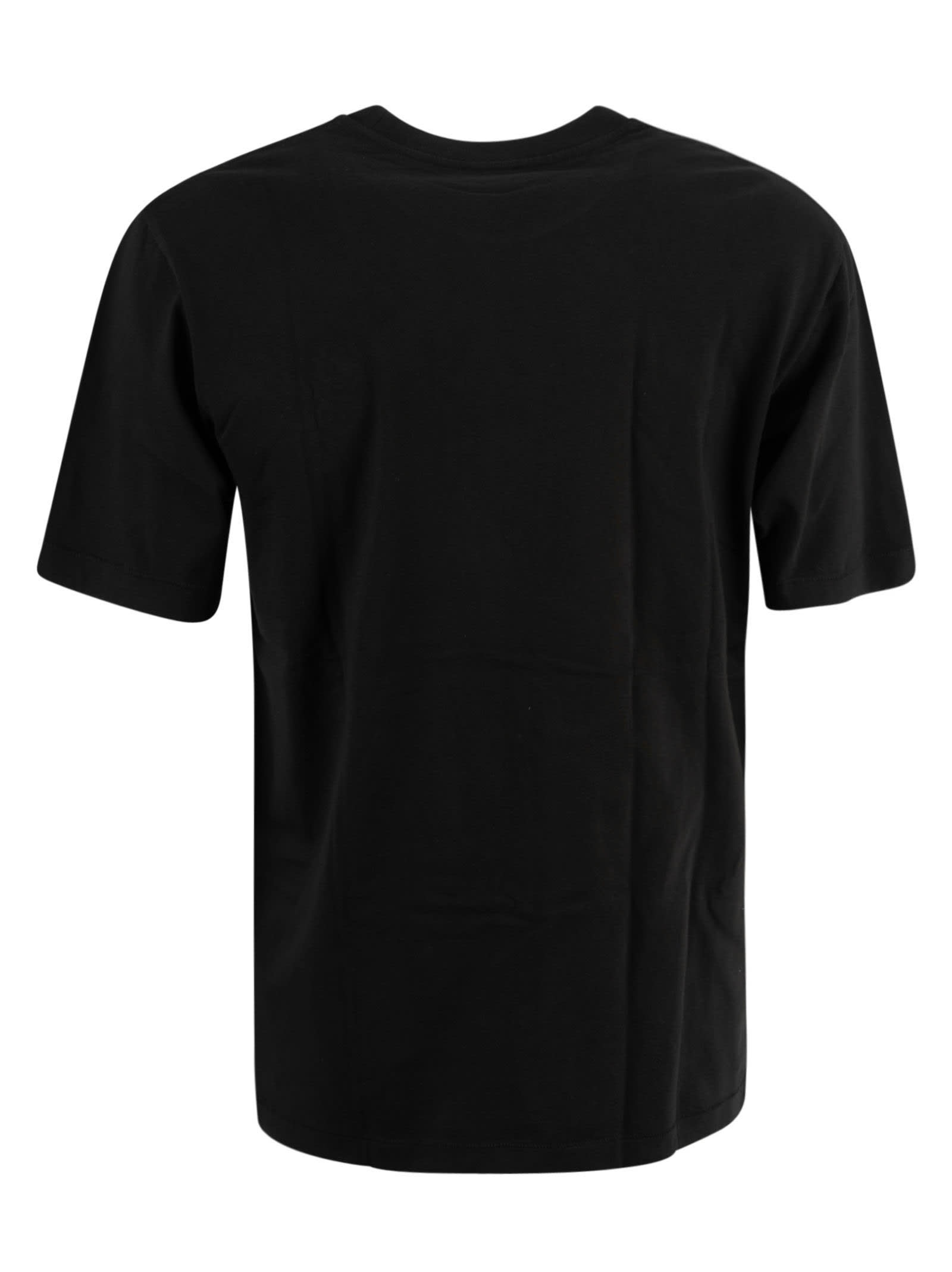 Shop Kenzo Crest Logo Classic T-shirt In Black