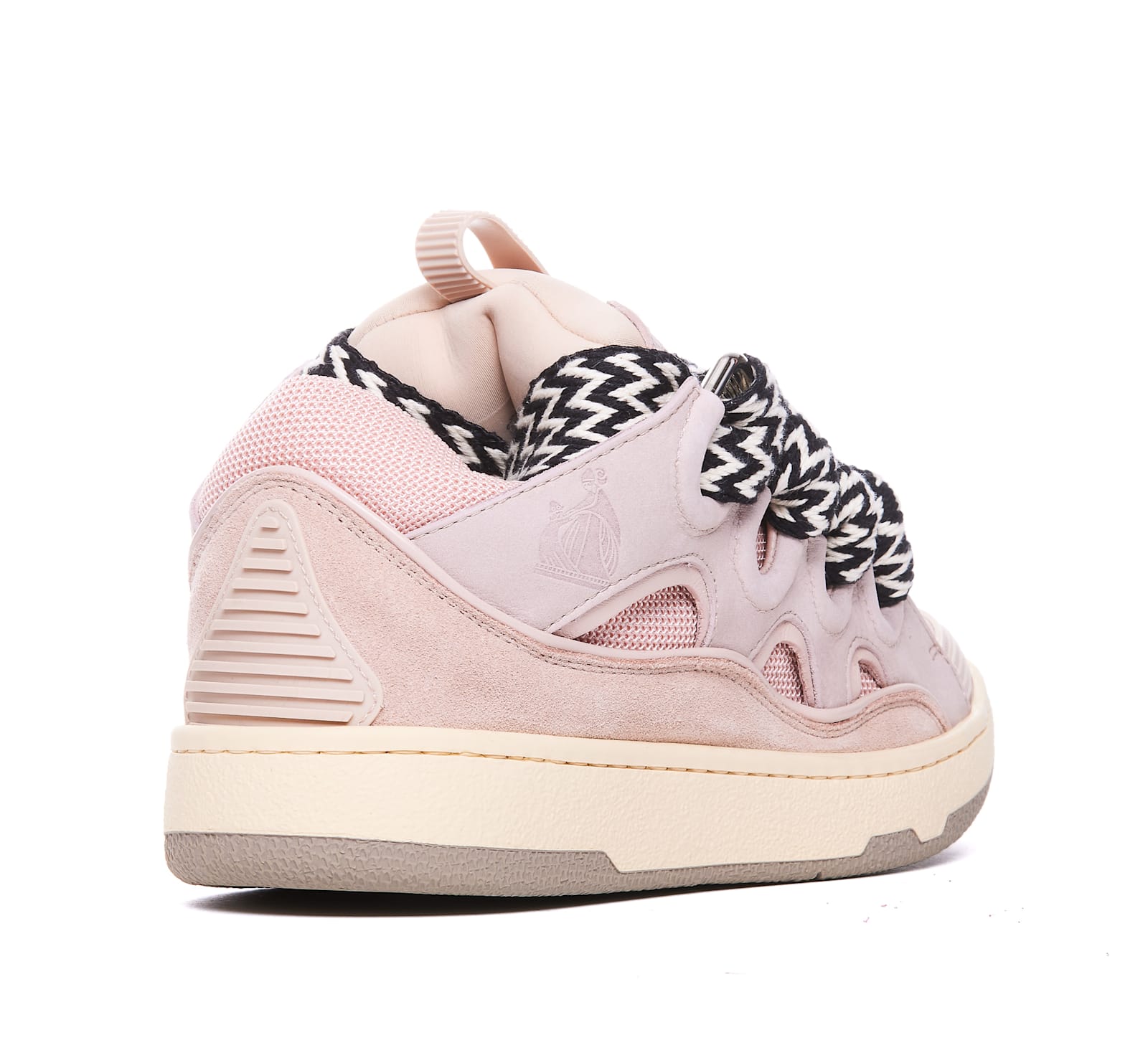 Lanvin Curb Sneakers In Pink