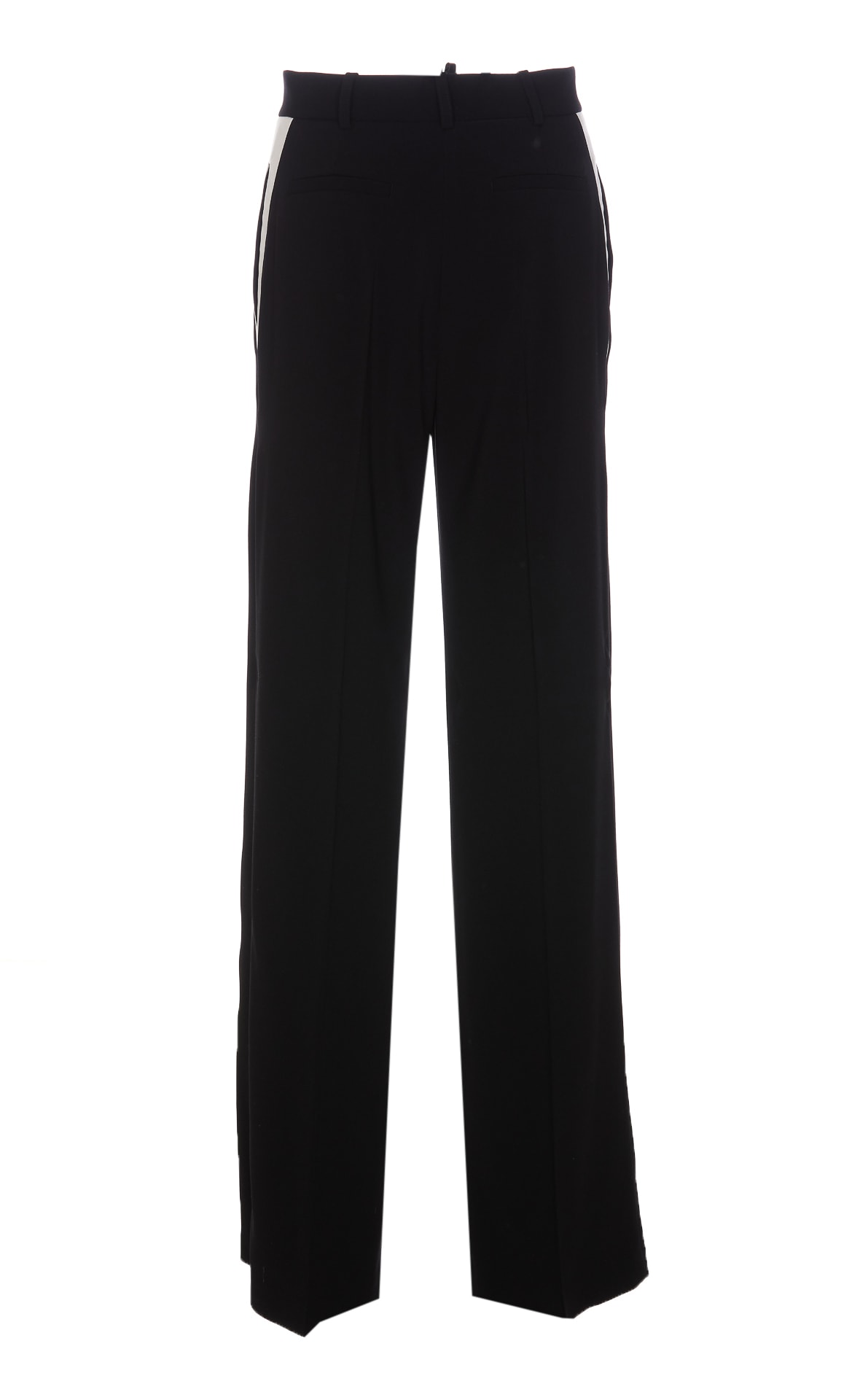 Shop Pinko Ottetto Pants In Nero Ecru