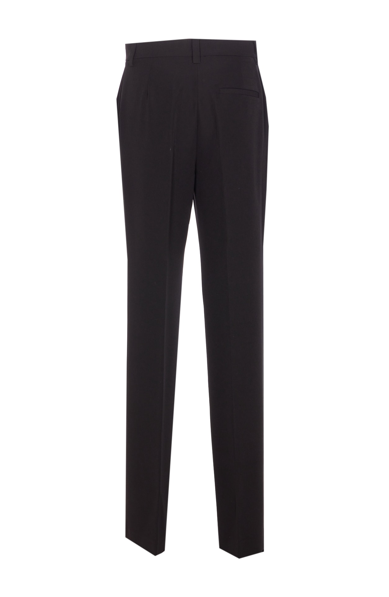 Liu •jo Button-fastening Trousers In Black