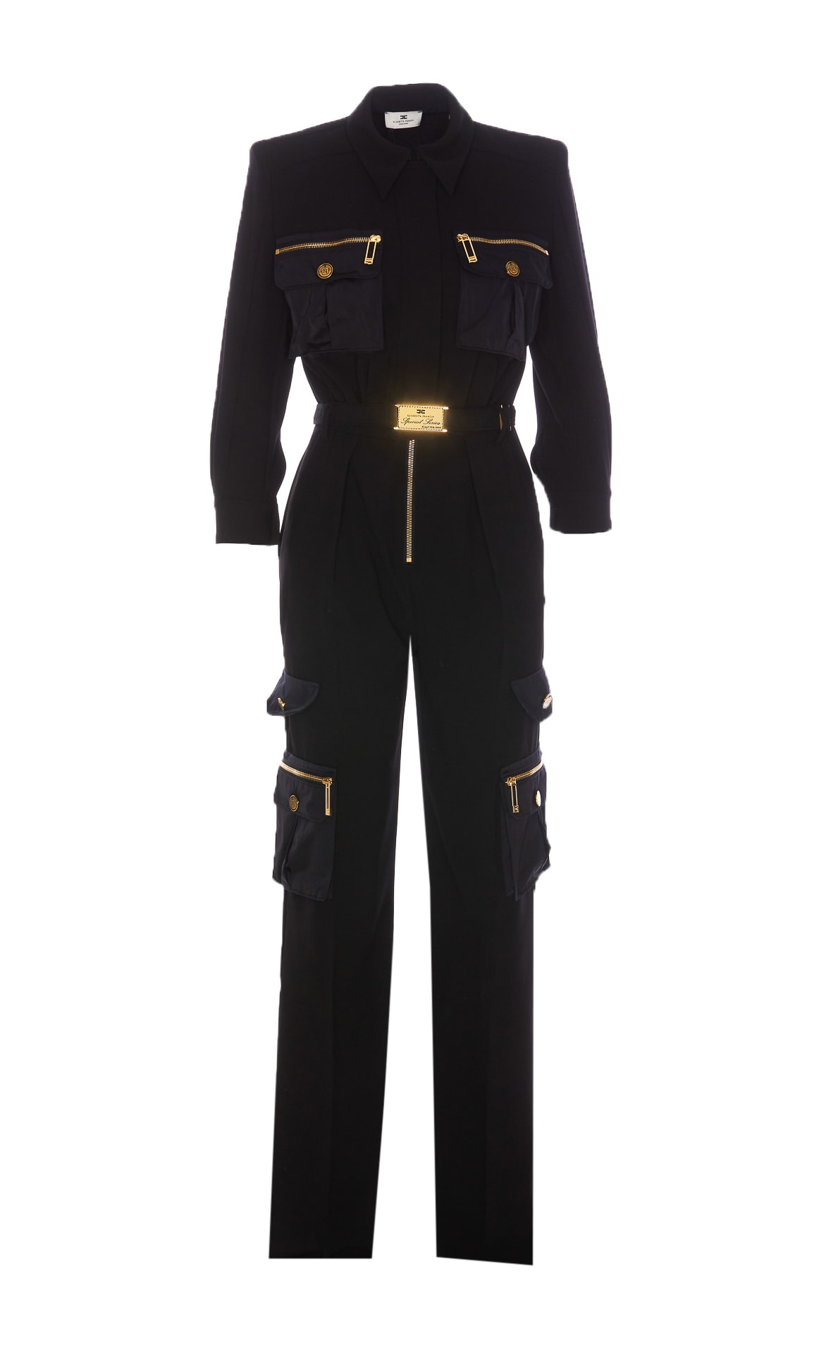 Shop Elisabetta Franchi Suit In Black