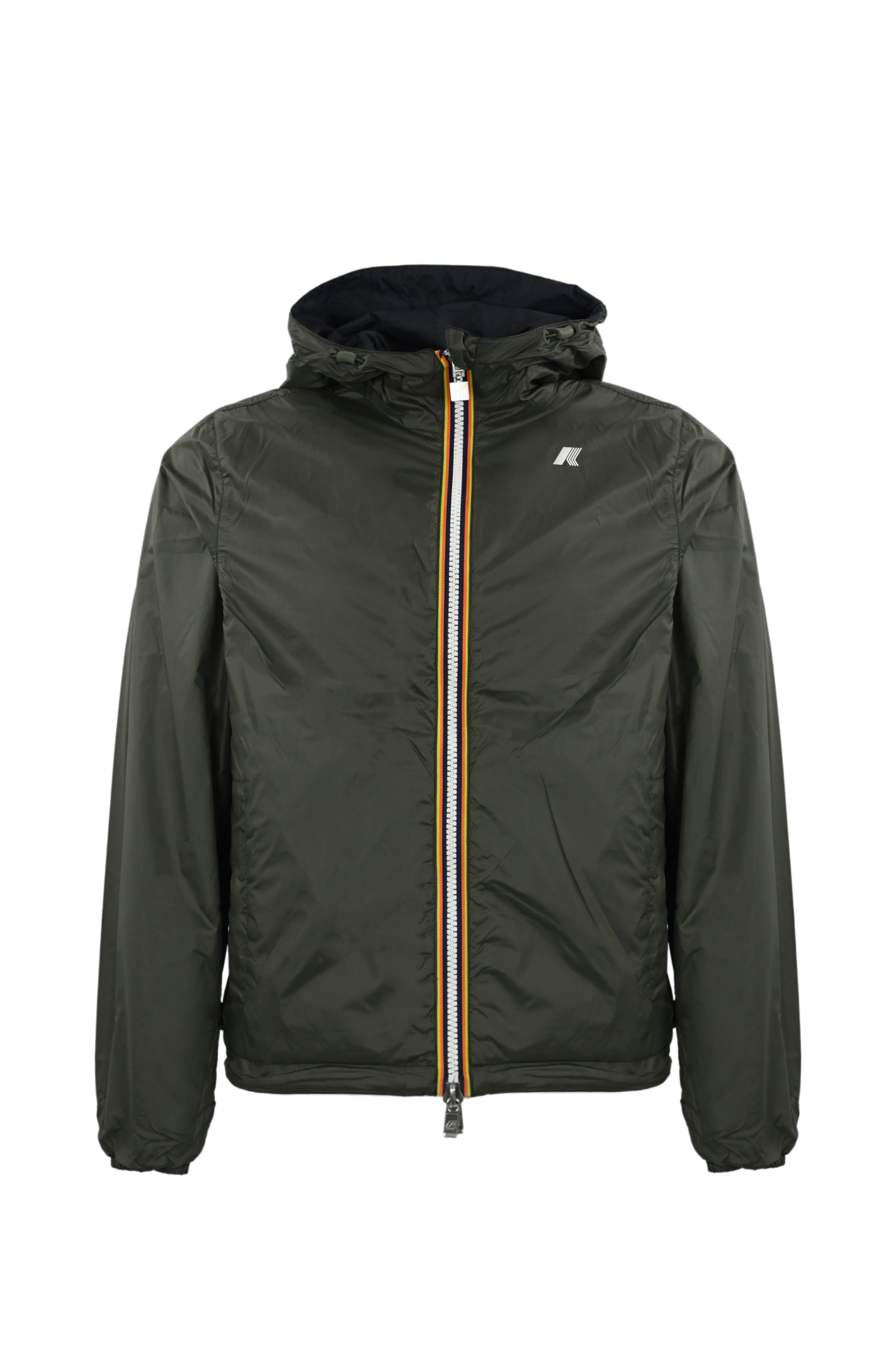 K-way Arsene Plus.2 Reversible Jacket In Blue