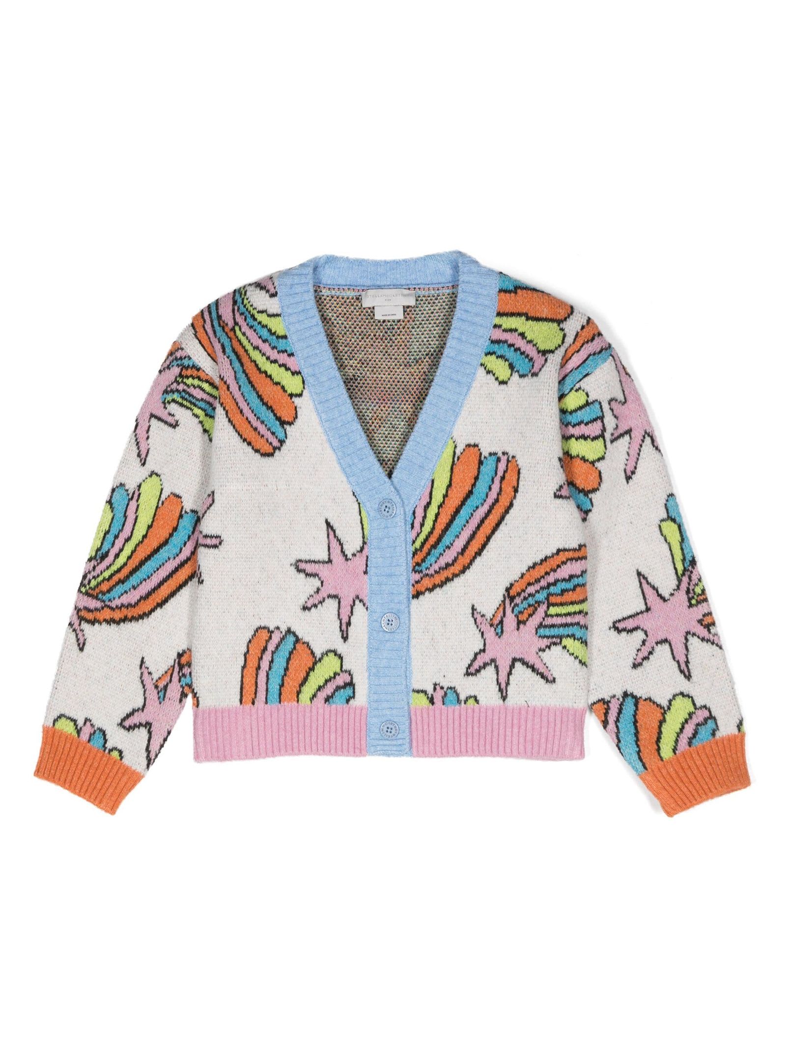 Shop Stella Mccartney Kids Sweaters Multicolour