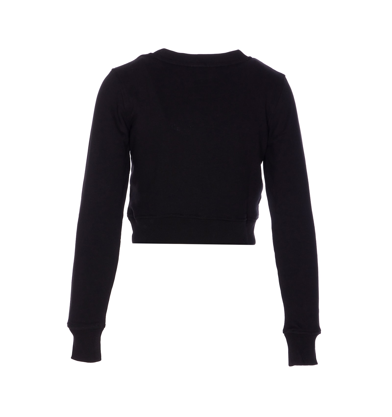 Diesel F-slimmy-od Sweatshirt In Black