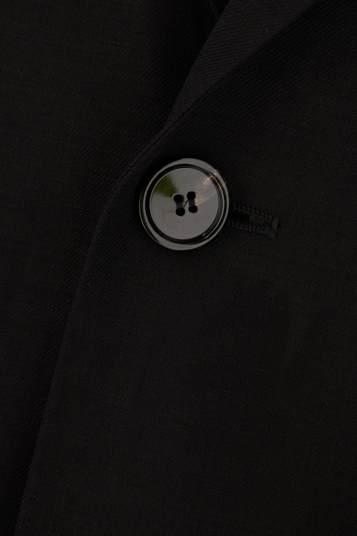 Shop Ami Alexandre Mattiussi Black Wool Blazer
