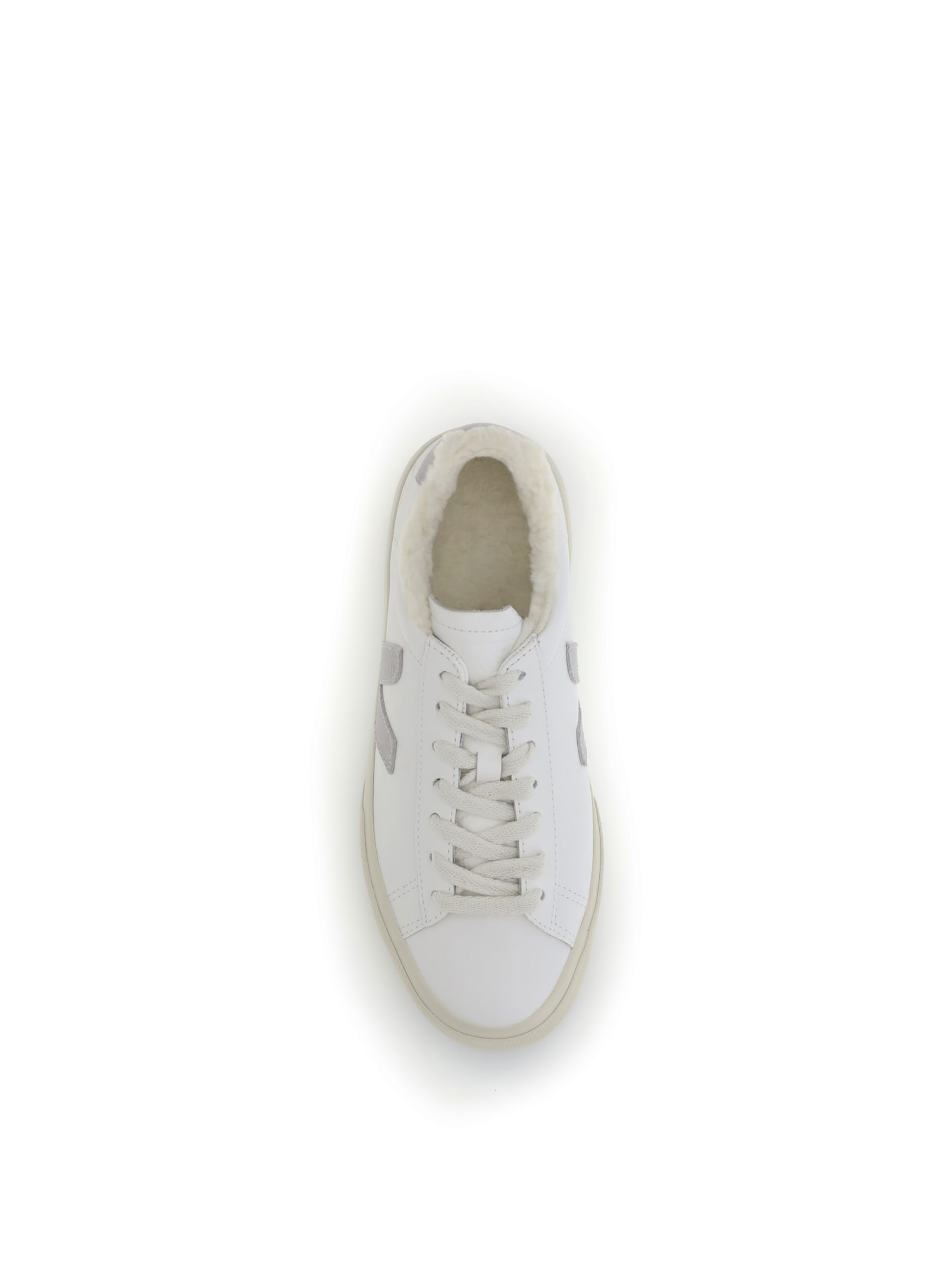 Veja Campo Fured Sneakers In White