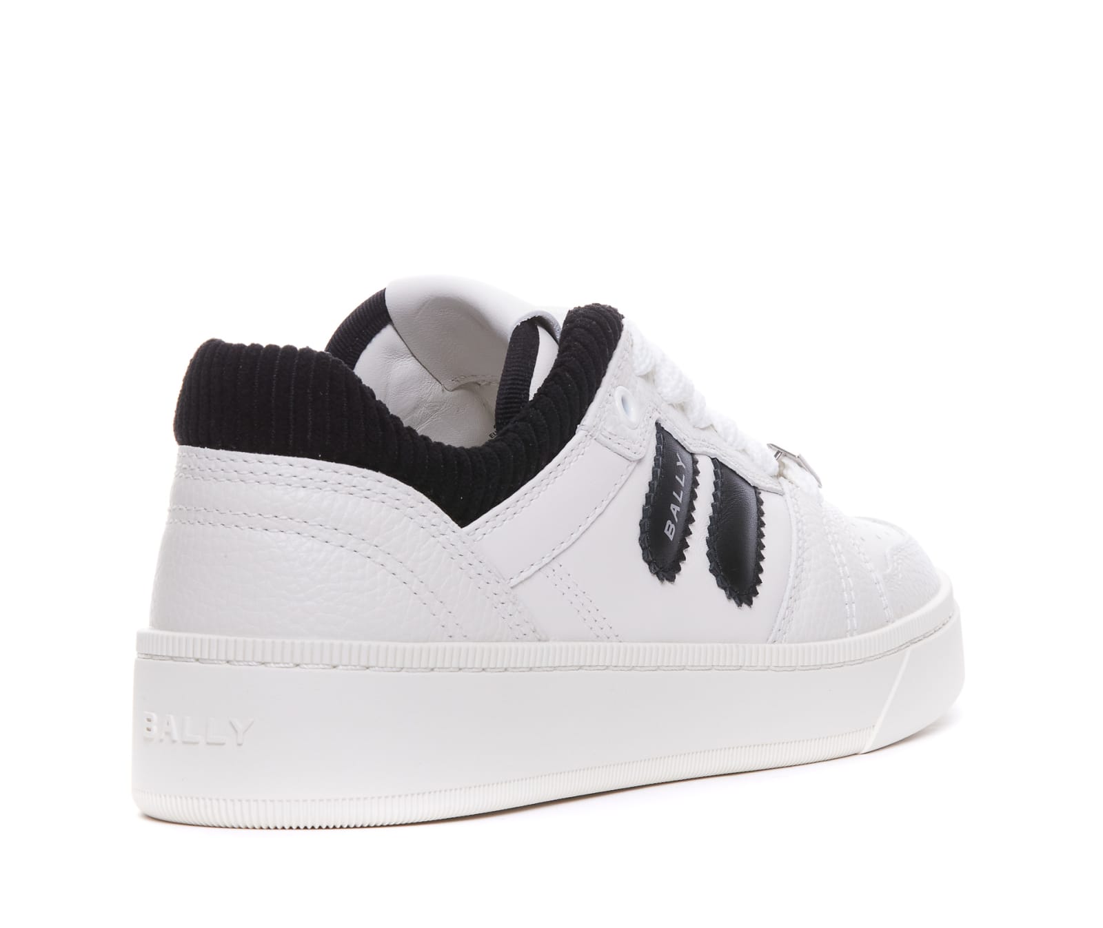 Shop Bally Royalty Sneakers In White