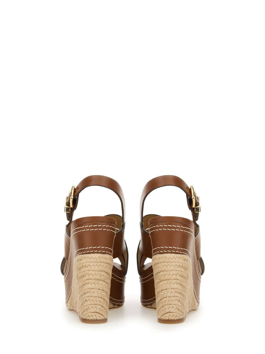 Shop Michael Kors Sandalo Nora In Luggage