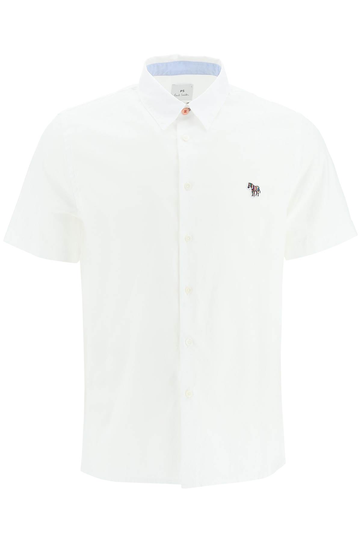 PS BY PAUL SMITH SHORT SLEEVE SHIRT IN ORGANIC COTTON
