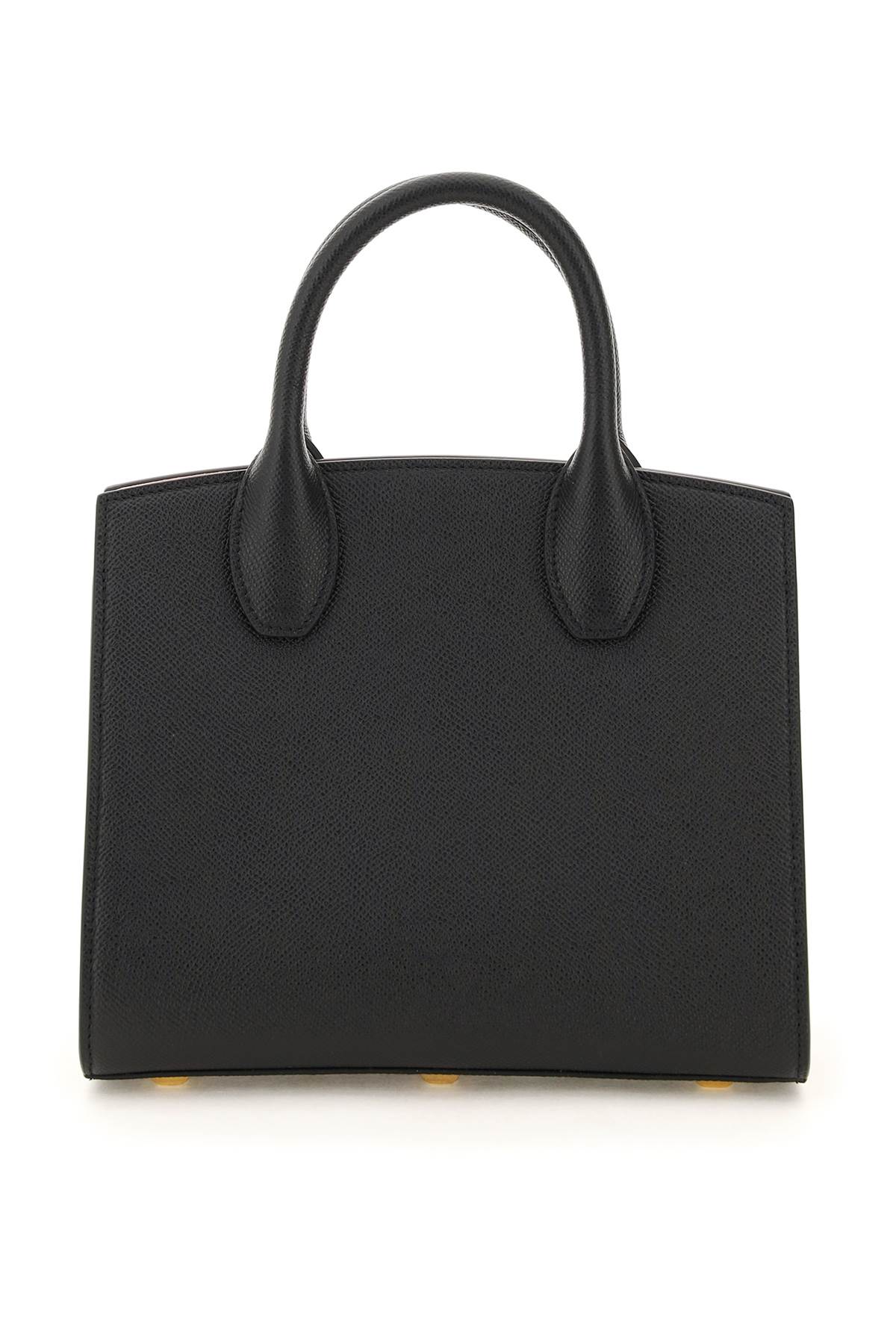 Shop Ferragamo Studio Box Bag Mini In Black