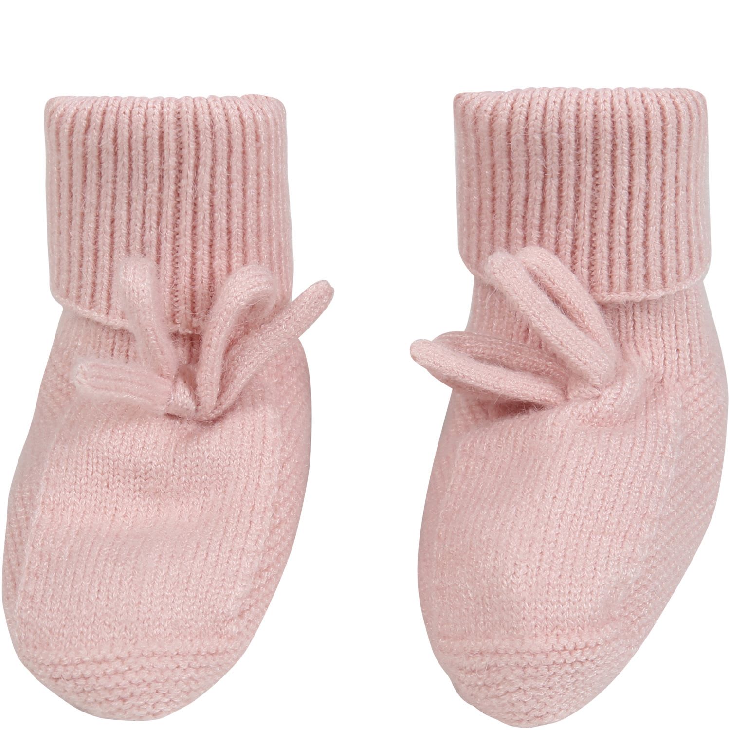 Absorba Pink Bootee For Baby Girl