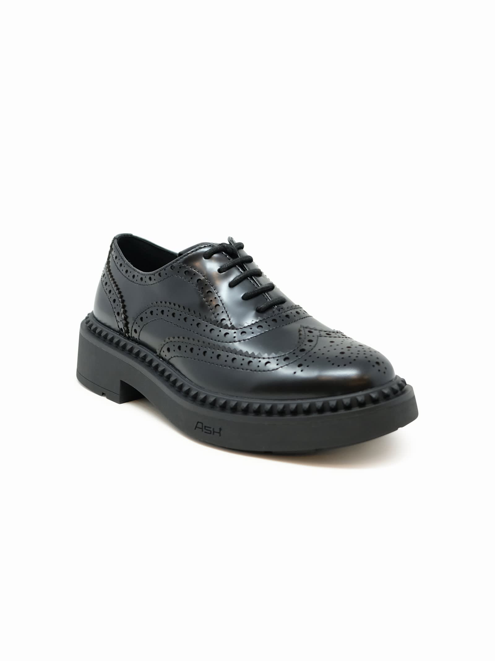 Shop Ash Leather Shoes In Black